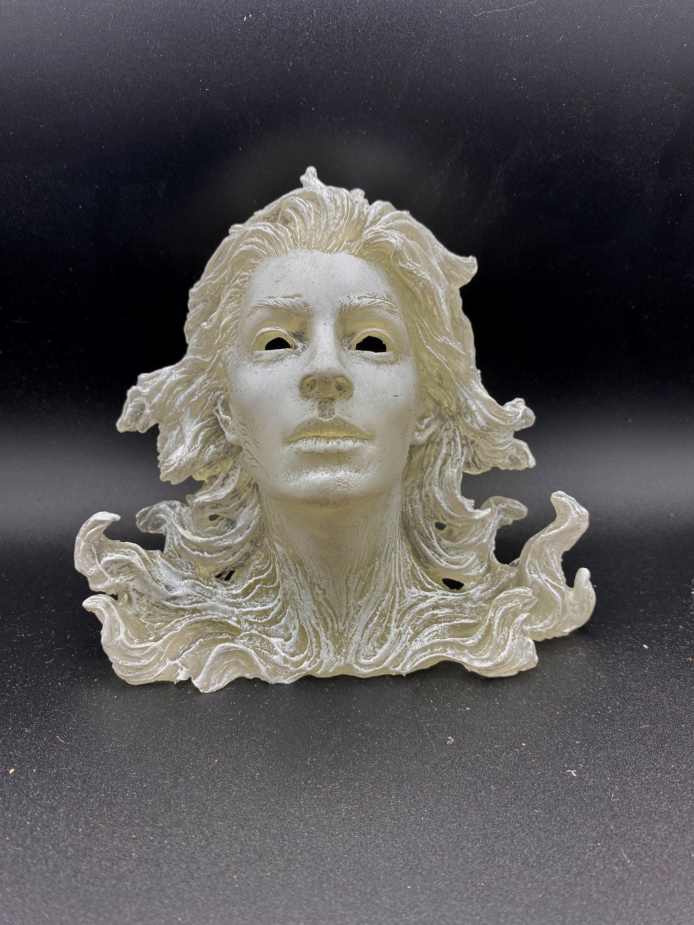 Spirit Summoning Sculpture with LED Tea Light — Version 2