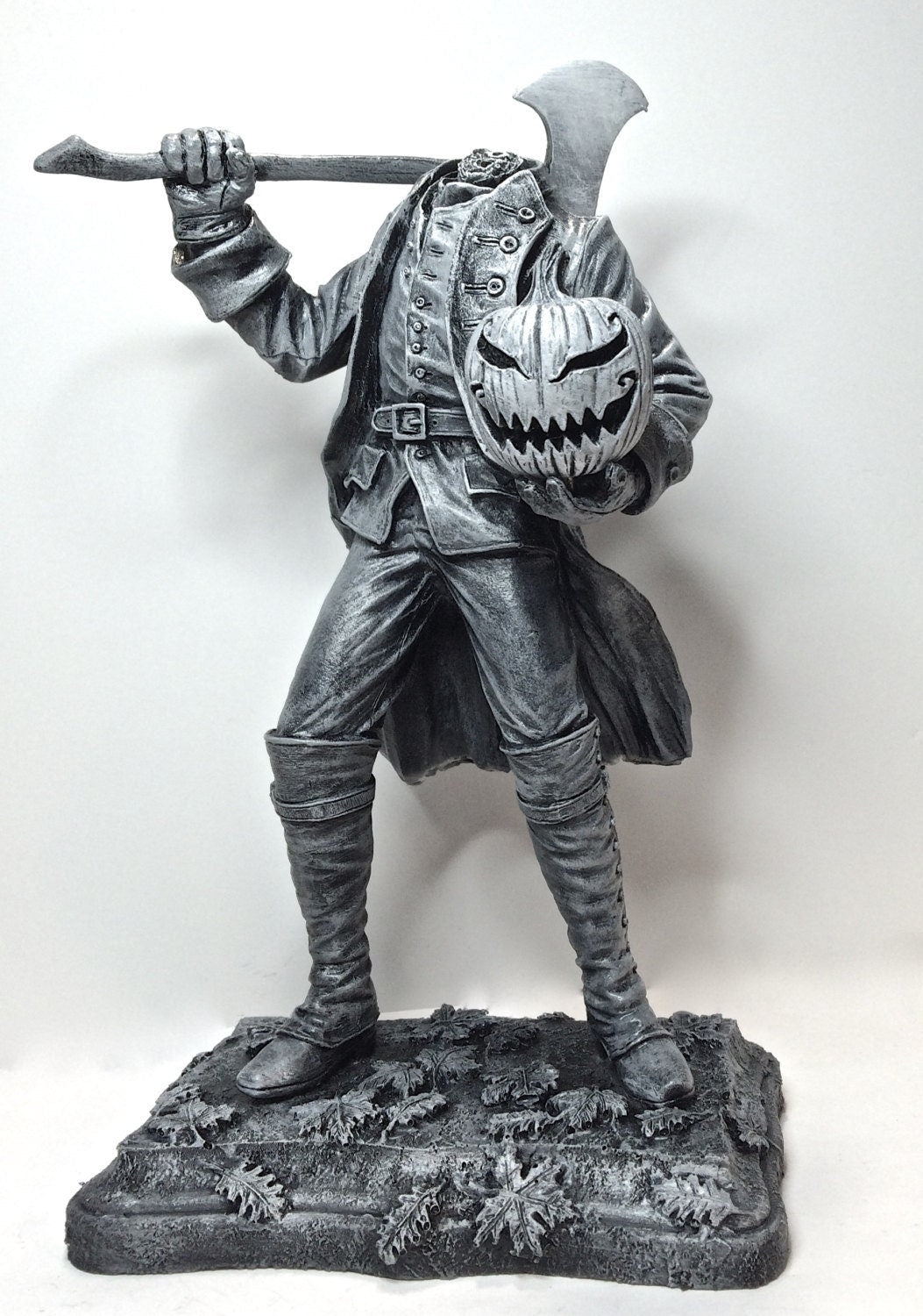 Headless Horseman Hand-Painted Resin Figurine