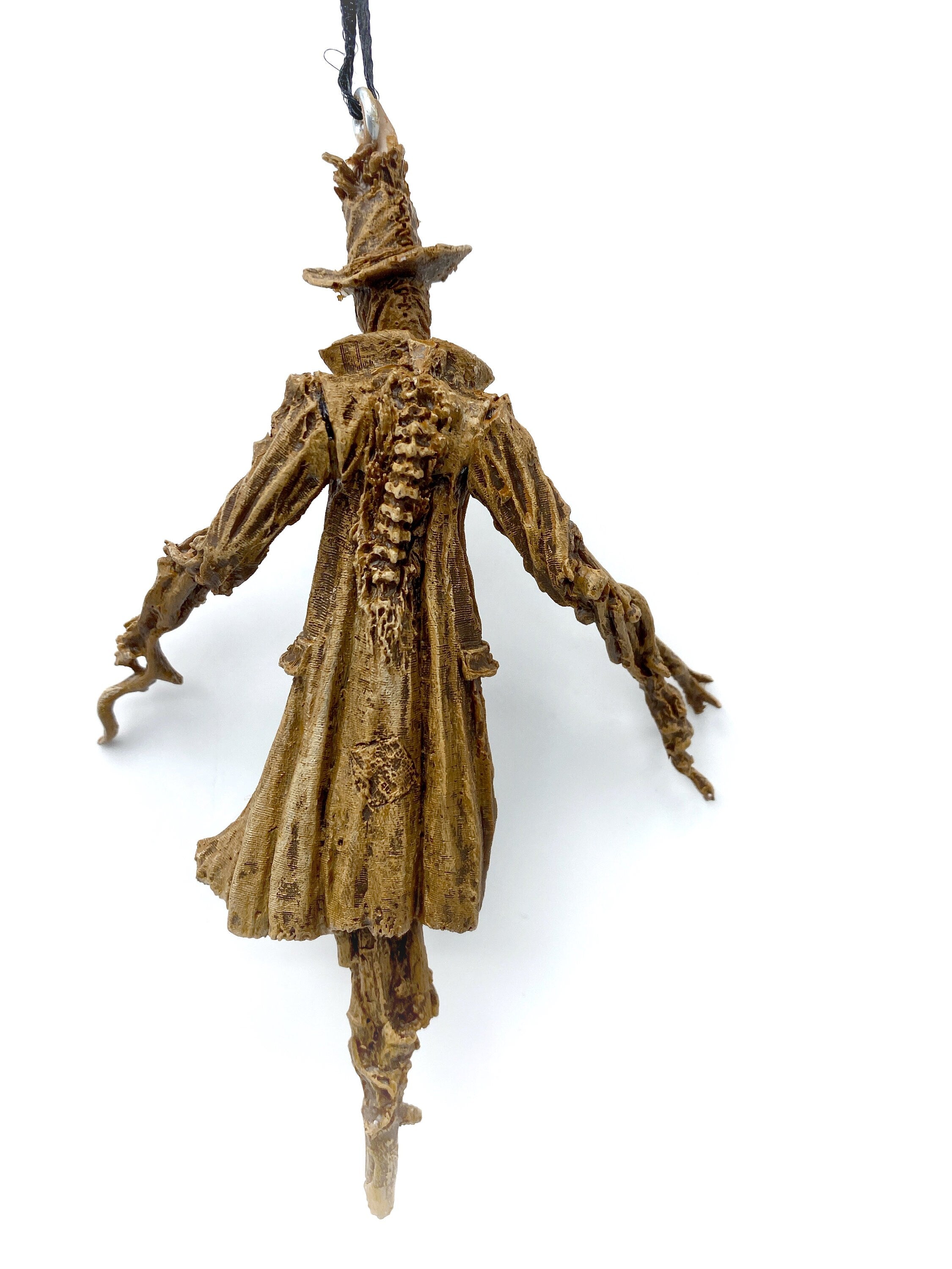 Scarecrow Hand-Painted Resin Ornament