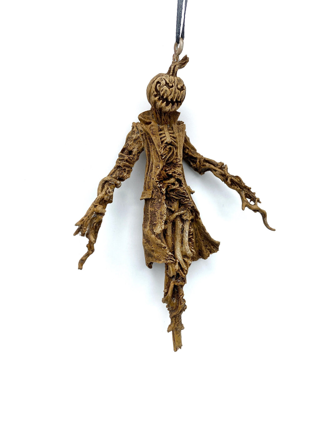 Scarecrow Ornament — Jack O’ Lantern Version