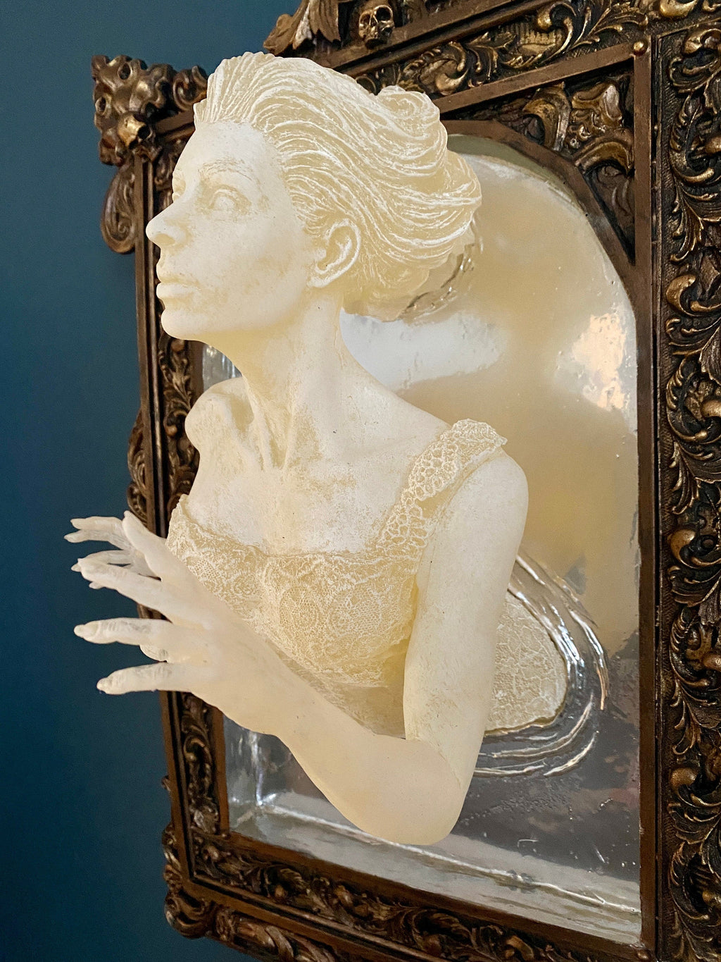Ghost in the Mirror Wall Plaque — Glow in the Dark XL