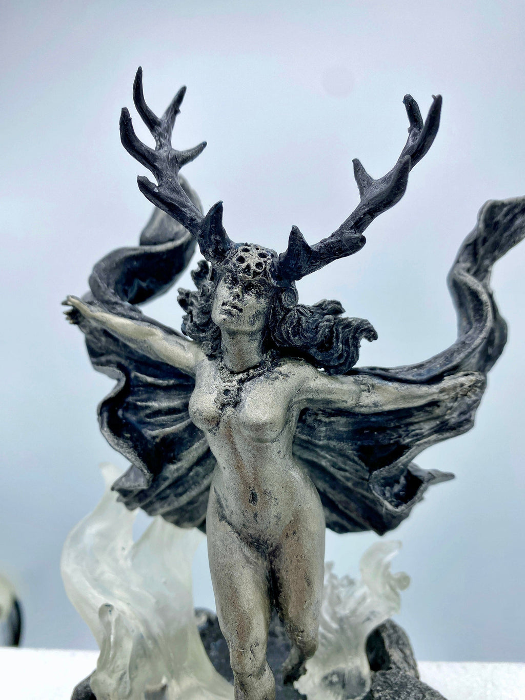 Morgan Le Fay Hand-Painted Resin Figurine