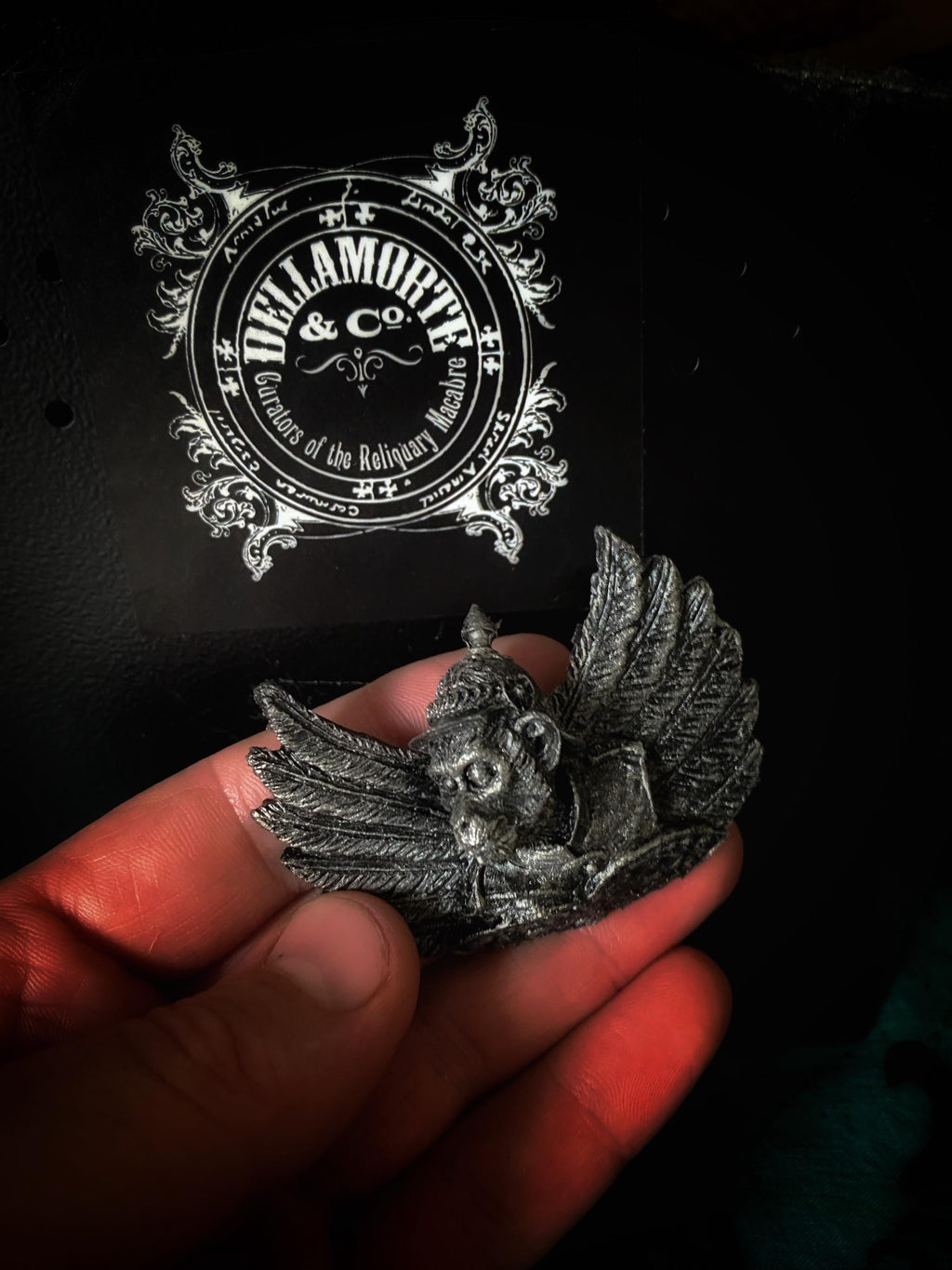 Flying Monkey Hand-Painted Resin Magnet