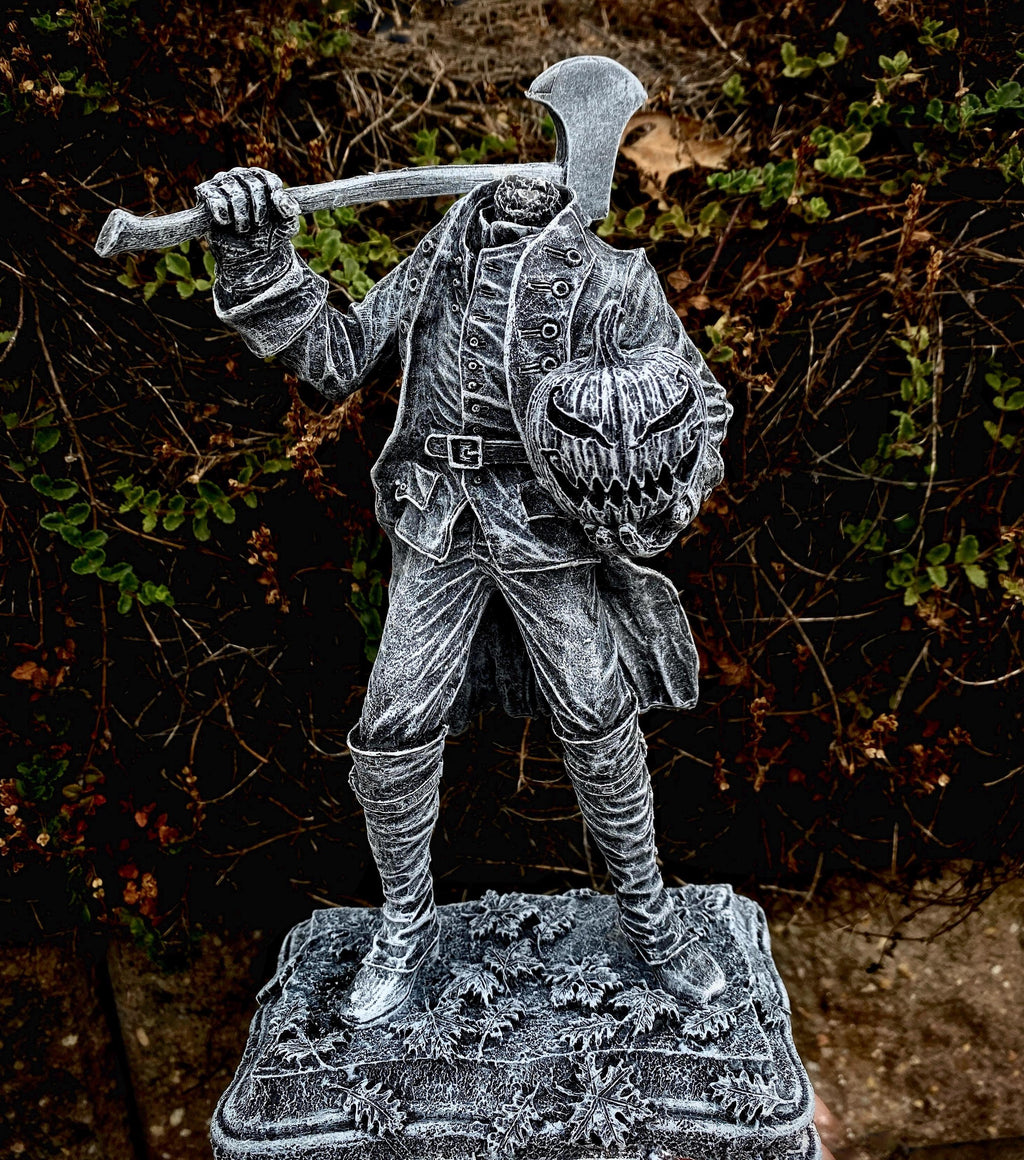 Headless Horseman Hand-Painted Resin Figurine
