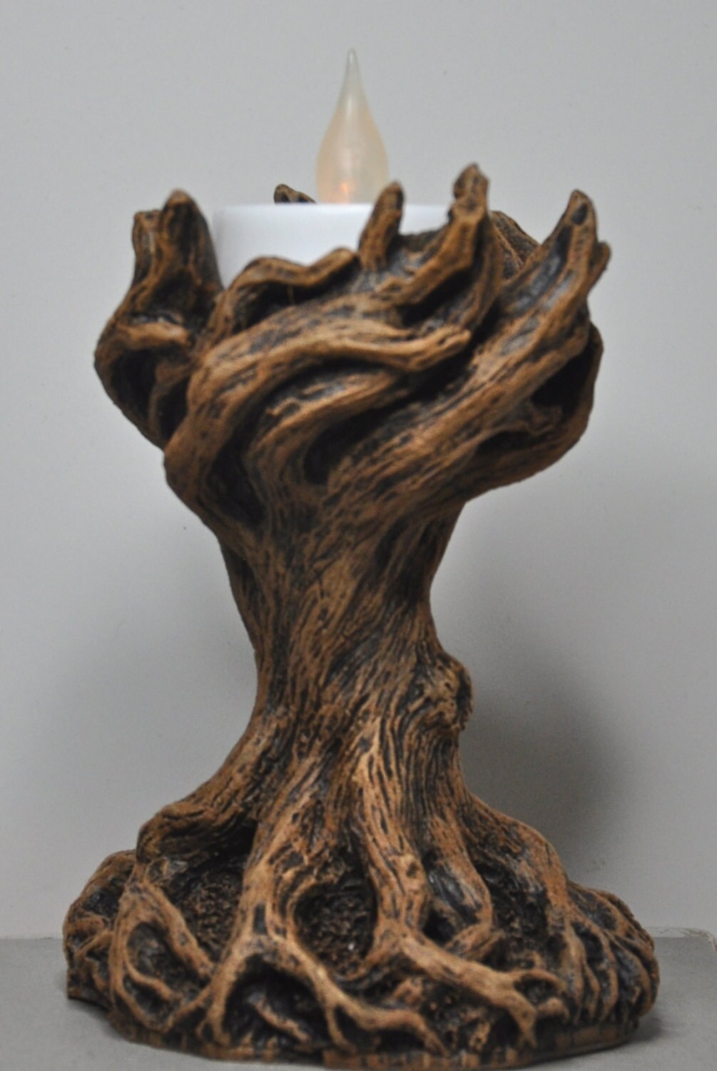 Yggdrasil the World Tree Tea Light Holder — Version 2