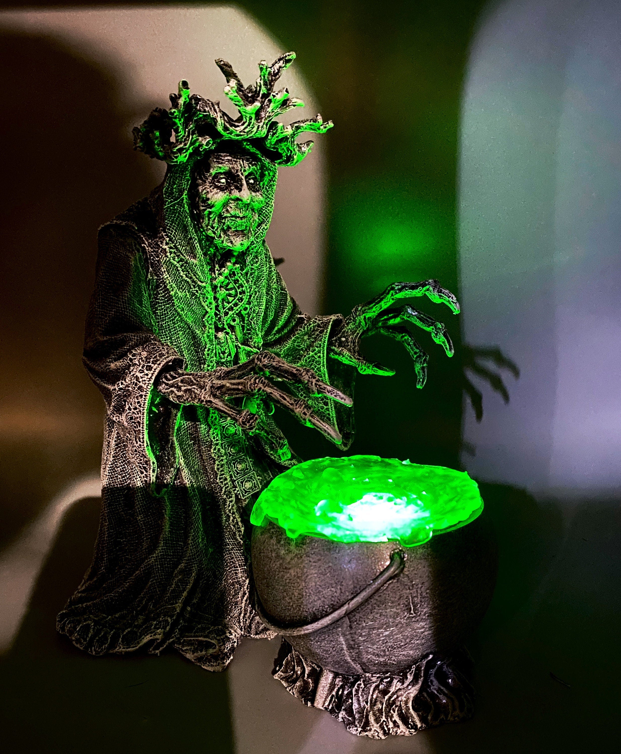 Grýla the Witch Hand-Painted Resin Figurine