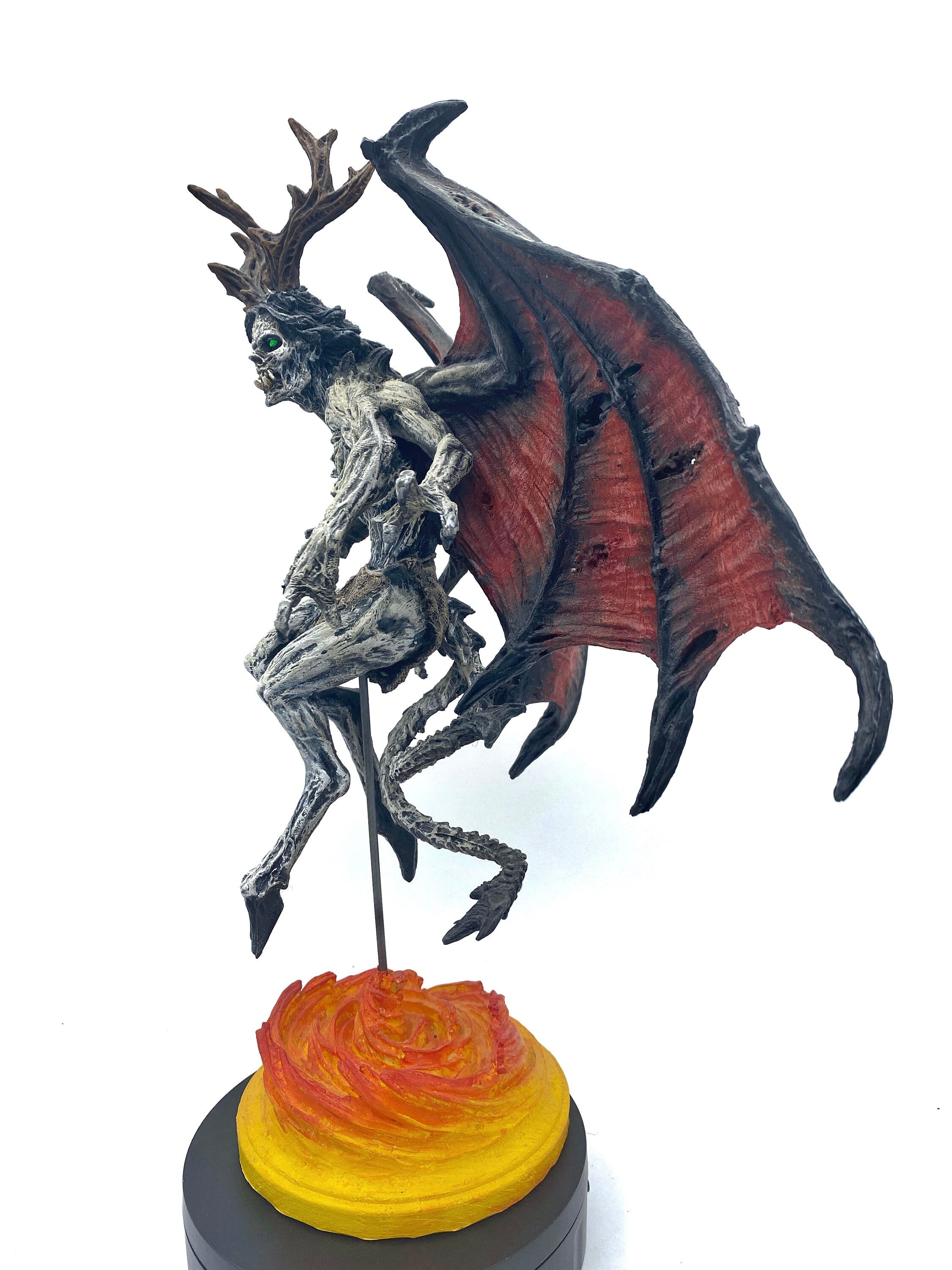 Angel of Death Hand-Painted Resin Figurine — Full Color