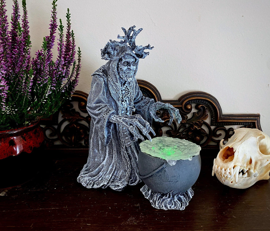 Grýla the Witch Hand-Painted Resin Figurine