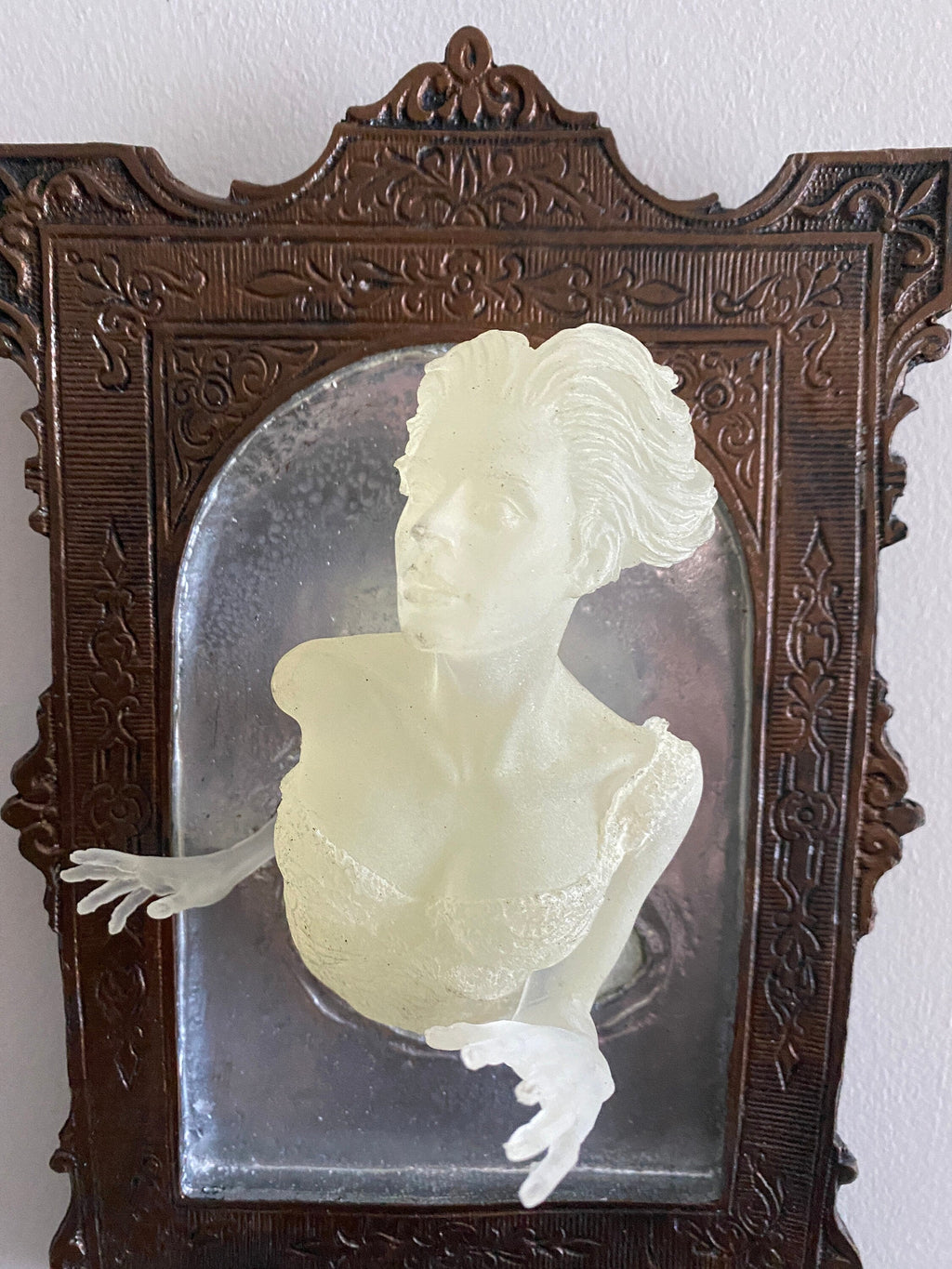 Ghost in the Mirror Wall Plaque — Glow in the Dark Large