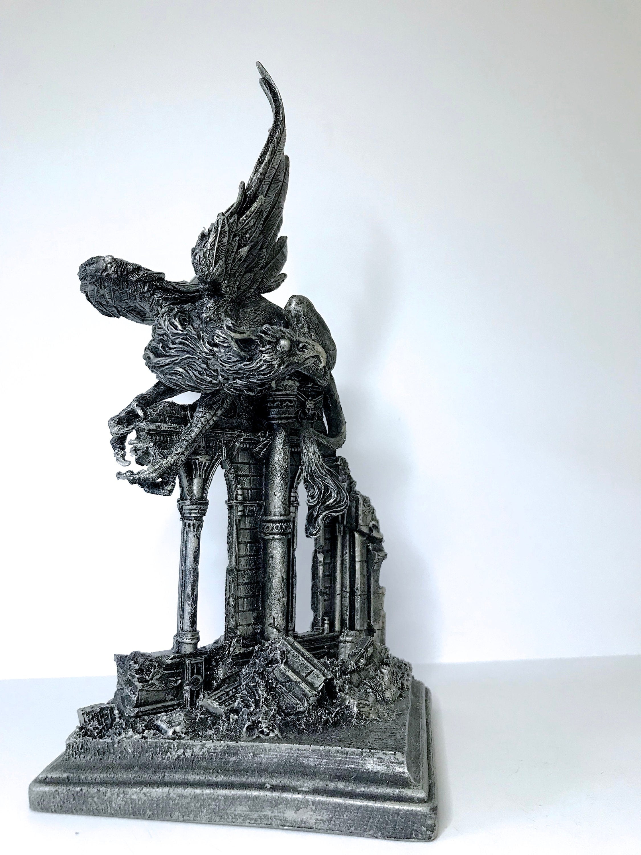 Griffin Hand-Painted Resin Figurine