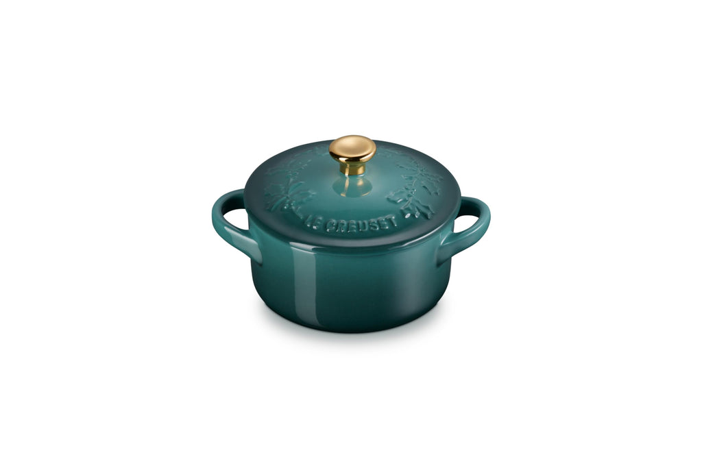 Le Creuset Holly Collection Mini Round Cocotte, 8 oz. – Artichaut