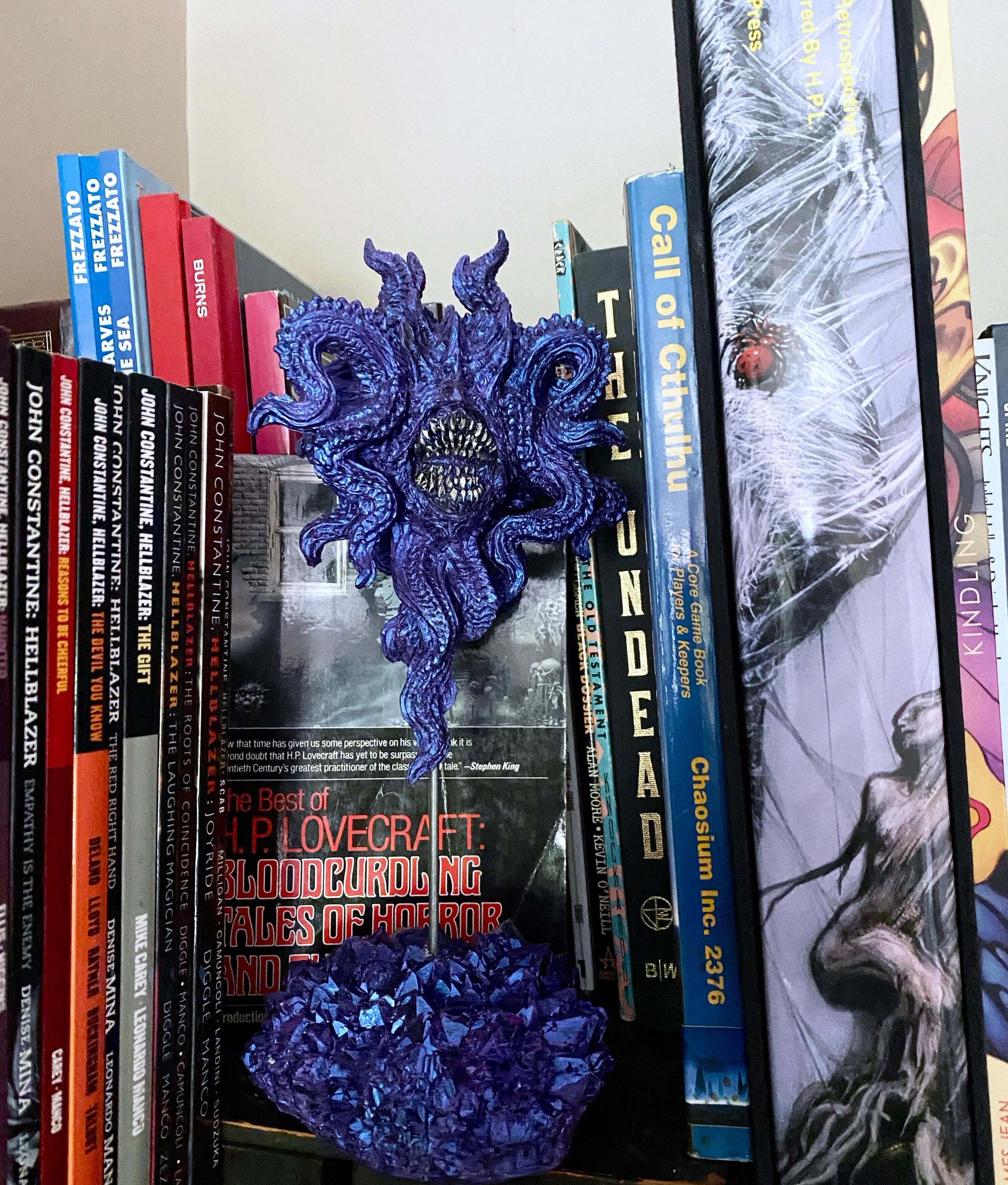 Azathoth Color Shift Purple Resin Figurine