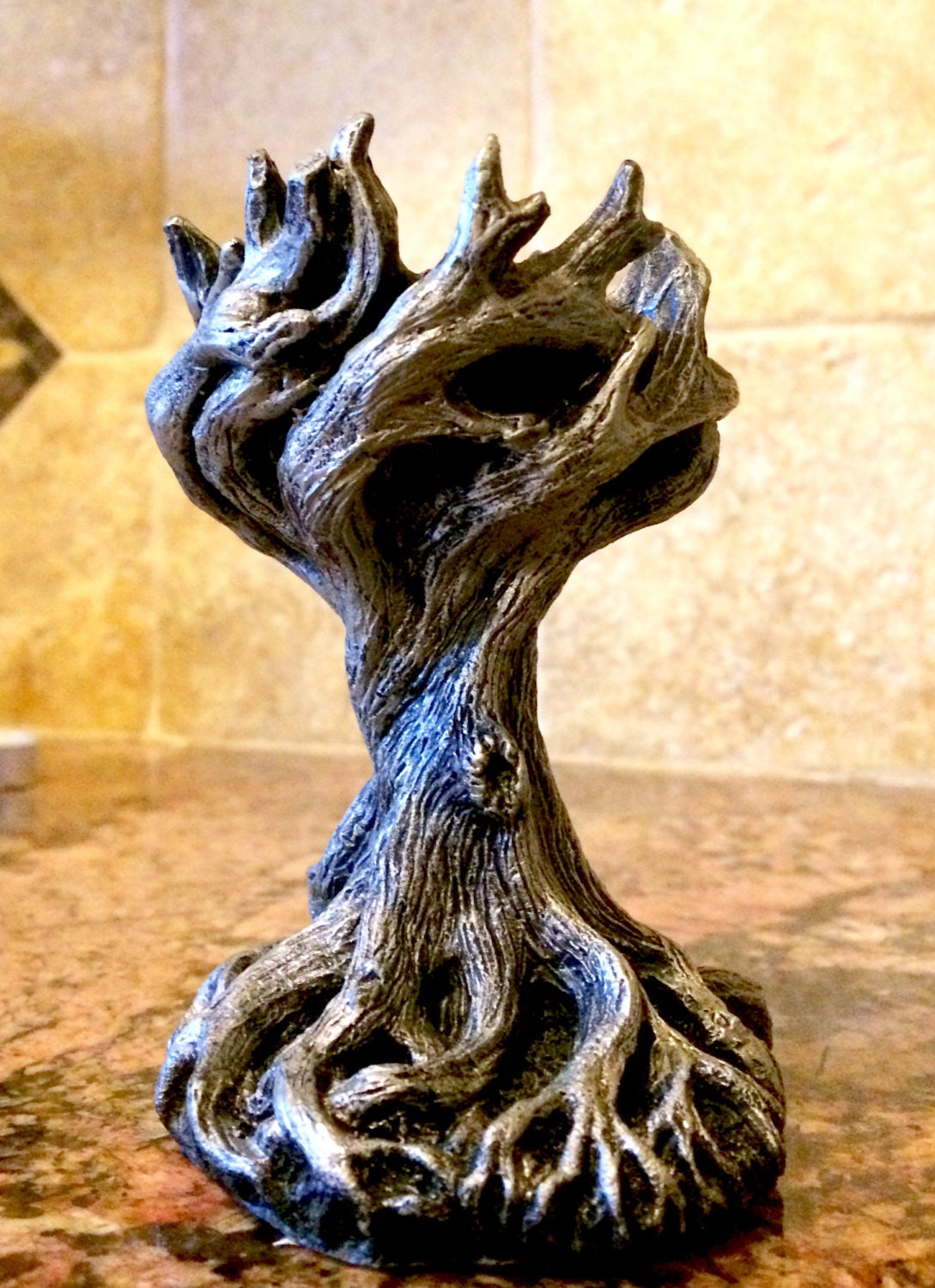 Yggdrasil the World Tree Tea Light Holder