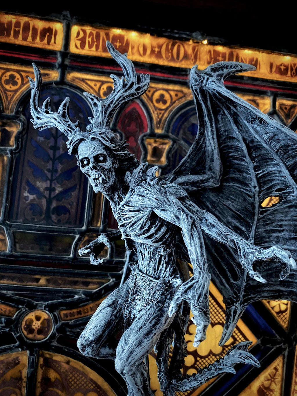 Angel of Death Hand-Painted Resin Figurine