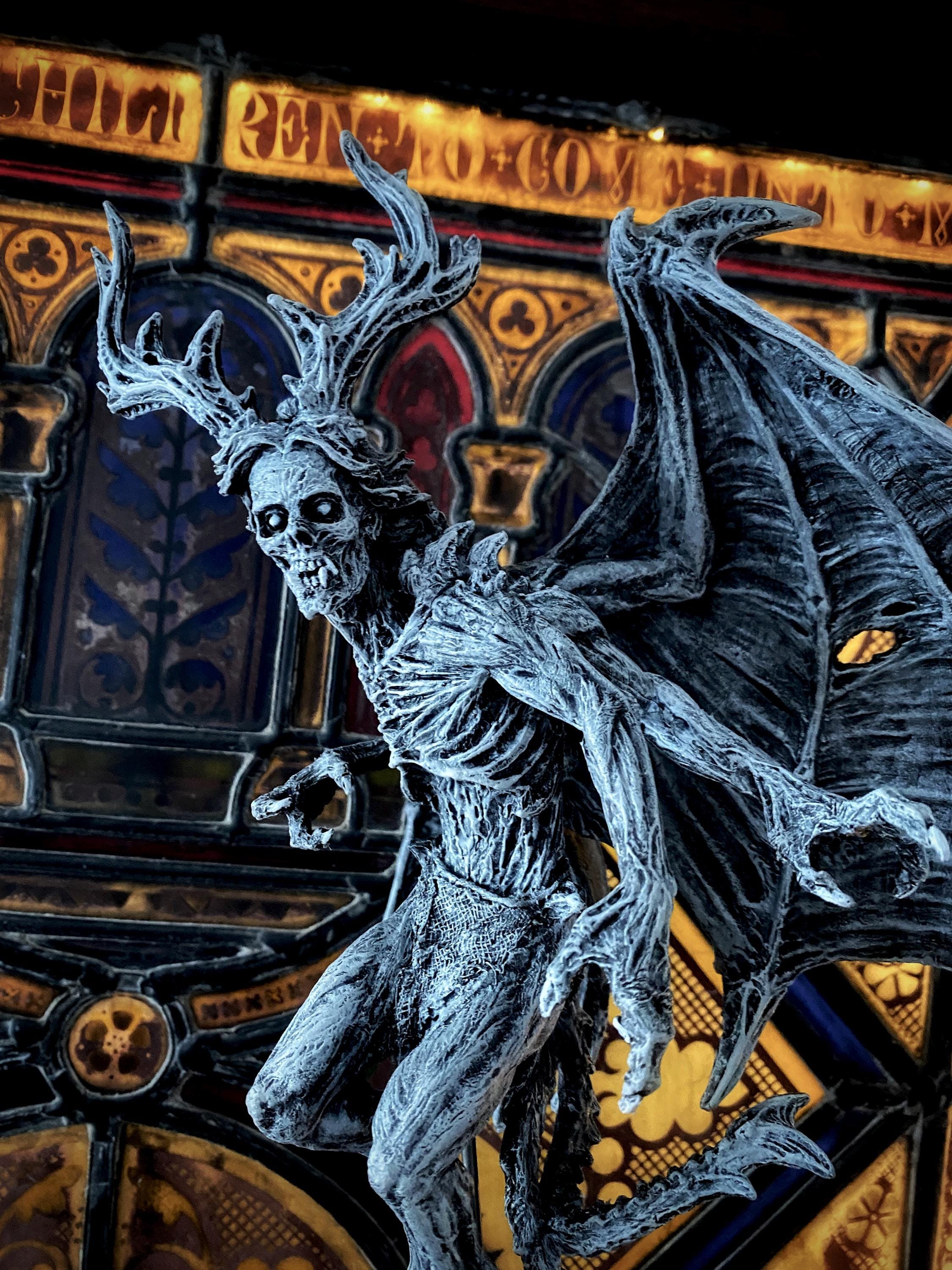 Angel of Death Hand-Painted Resin Figurine