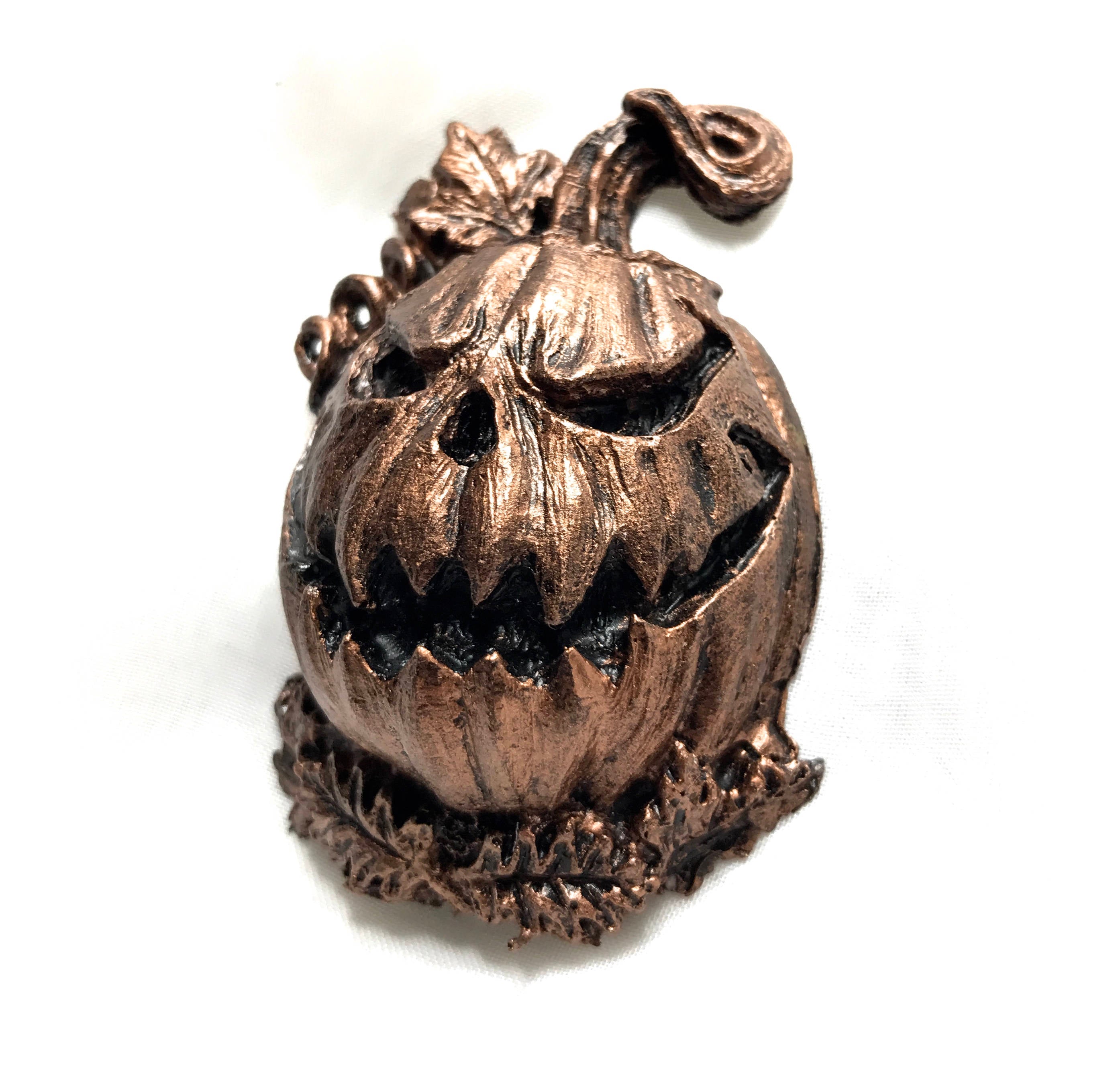 Jack O’ Lantern Hand-Painted Resin Magnet