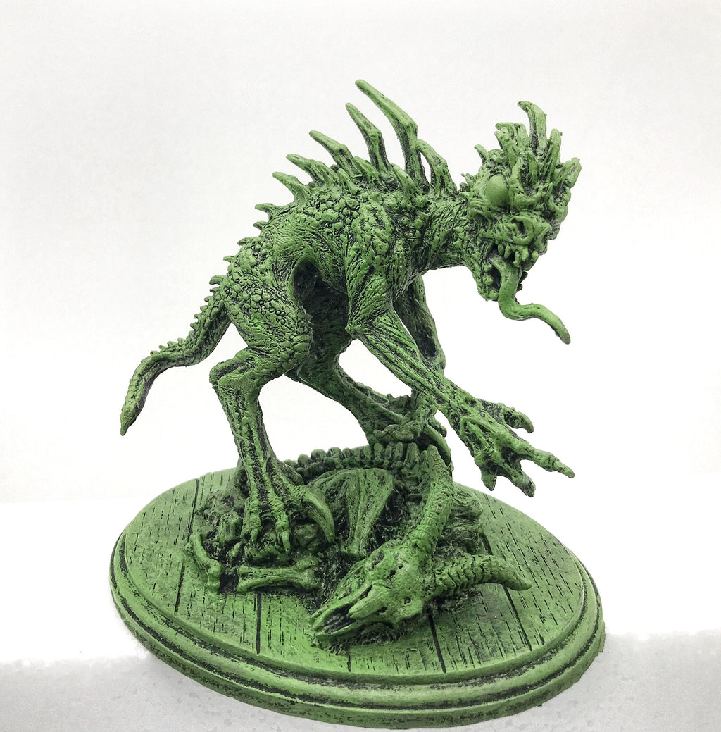 Chupacabra Hand-Painted Resin Figurine