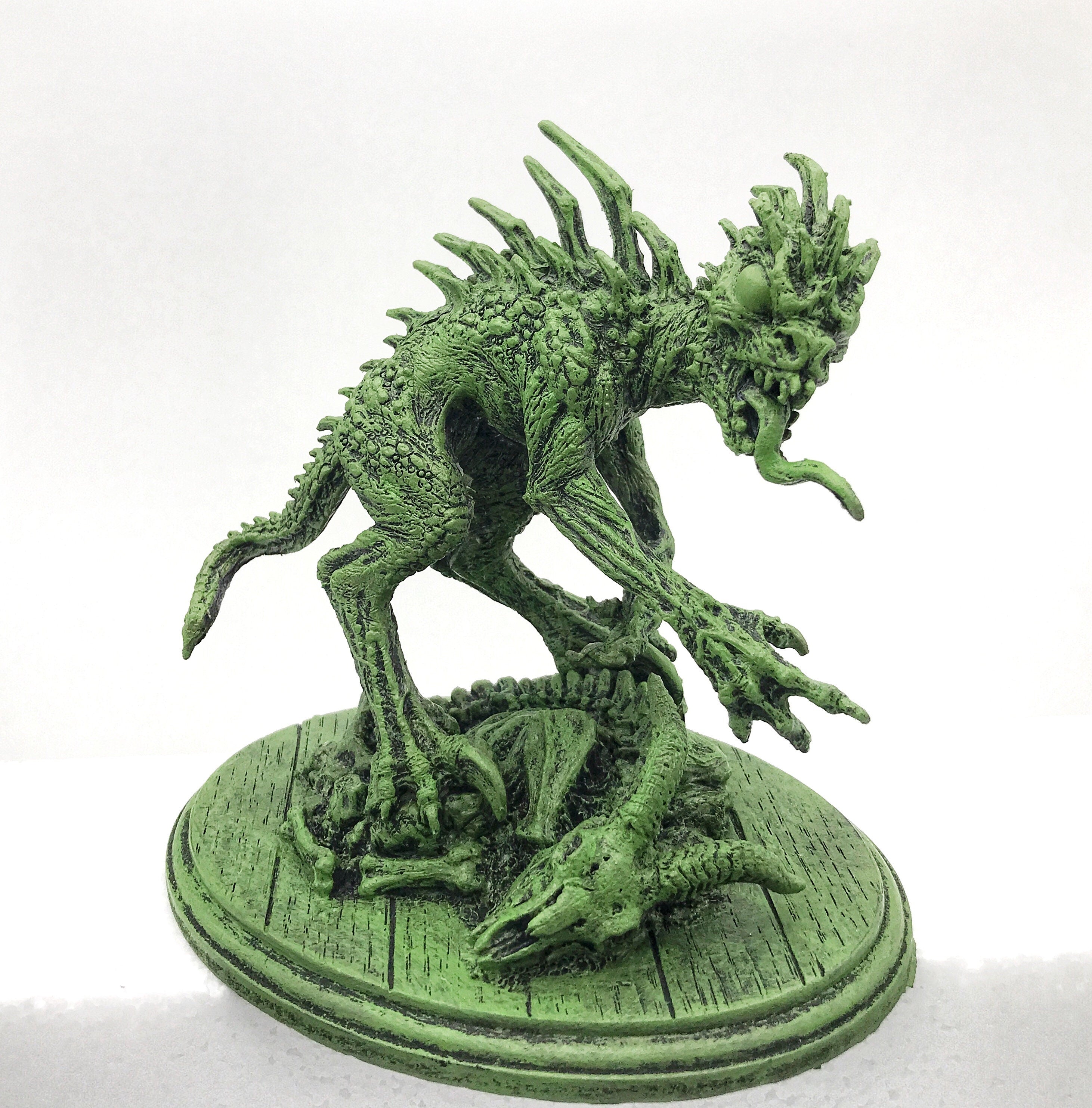 Chupacabra Hand-Painted Resin Figurine