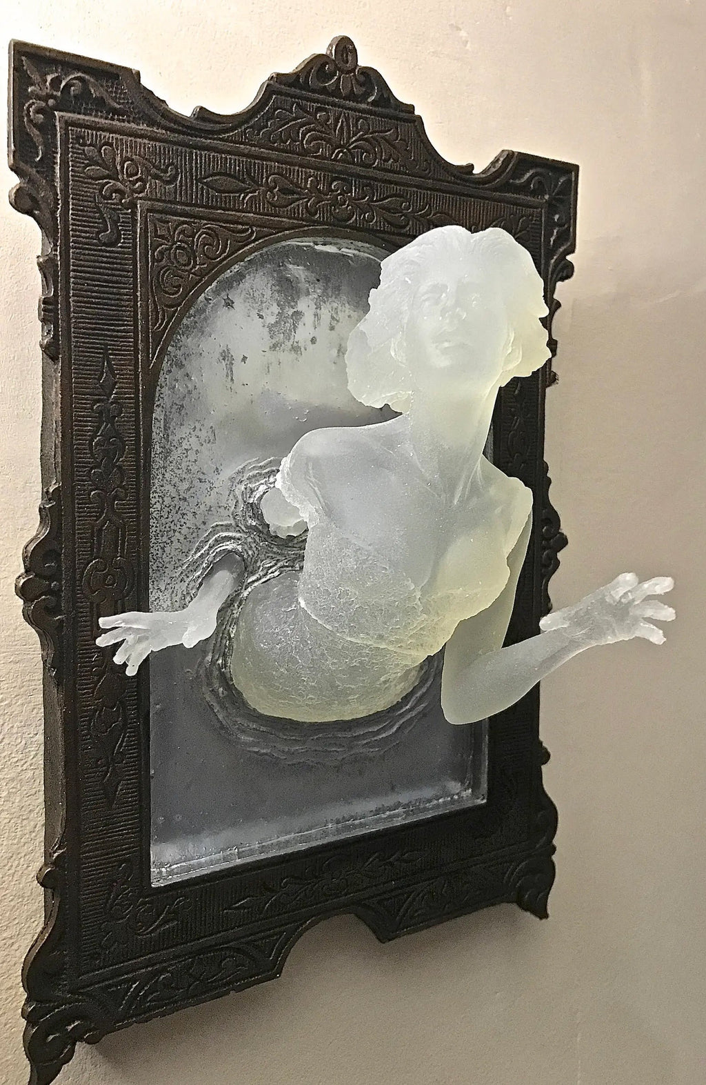 Ghost in the Mirror Wall Plaque — Glow in the Dark