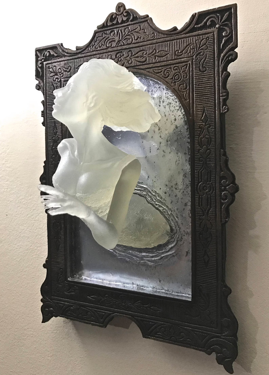 Ghost in the Mirror Wall Plaque — Glow in the Dark