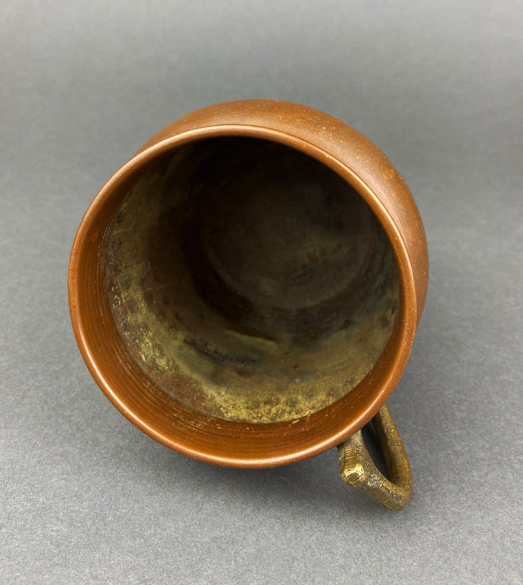 Vintage Hand-Hammered Copper Pitcher – Handmade in Turkey