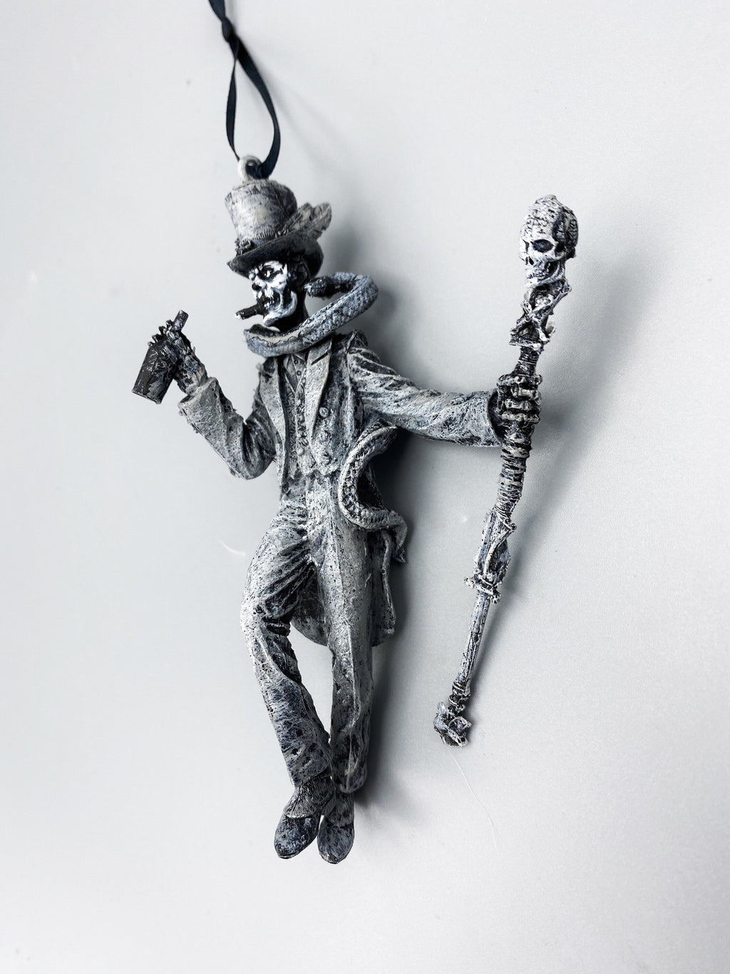 Baron Samedi Hand-Painted Resin Ornament