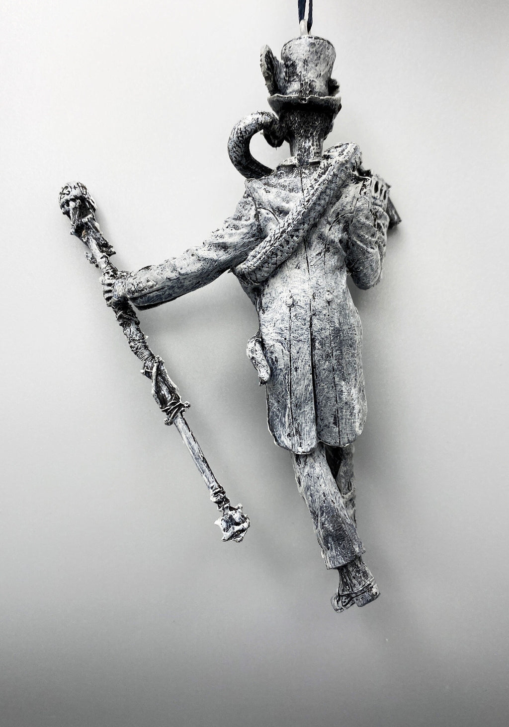 Baron Samedi Hand-Painted Resin Ornament
