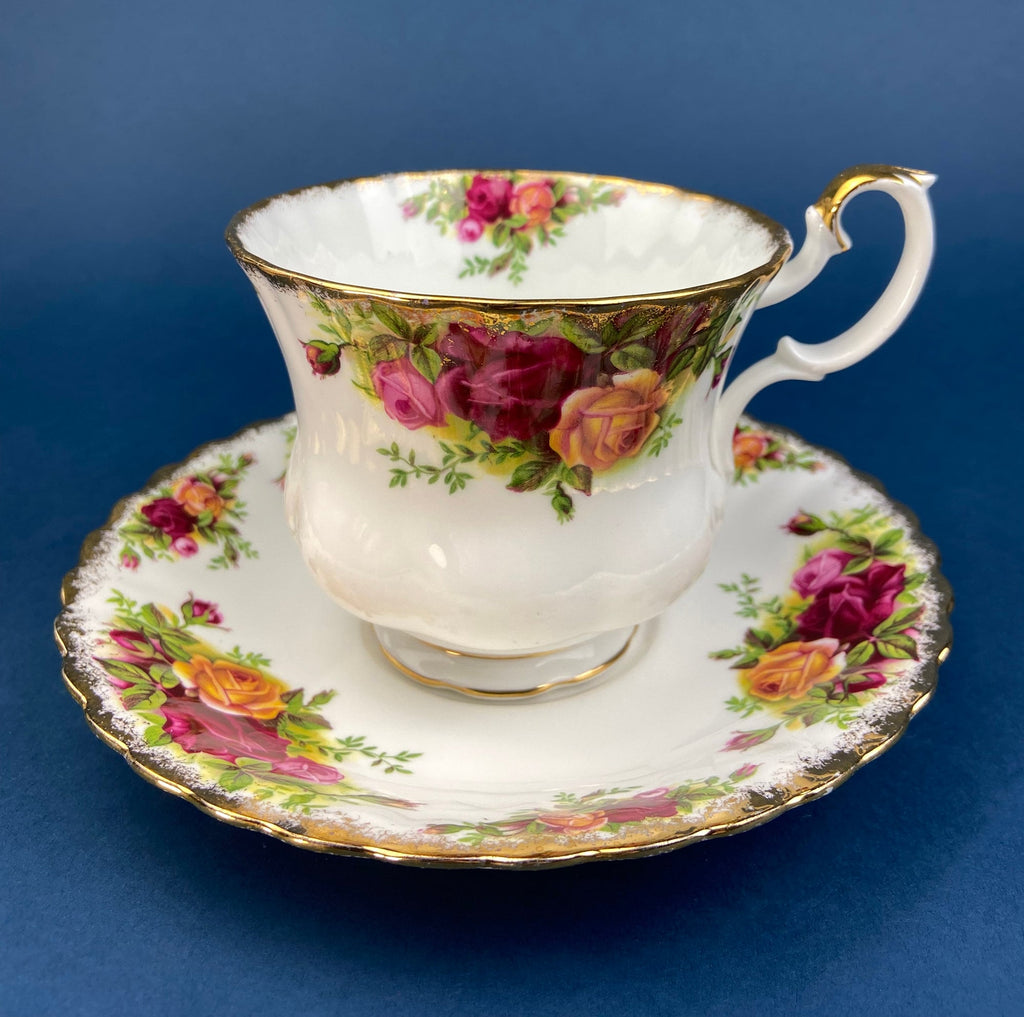 Royal Albert Old Country Roses Black Tea Cup & Saucer