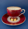Vintage Teacup, Coffee Cup and Saucer by Royal Grafton. Fine Bone China Made in England.