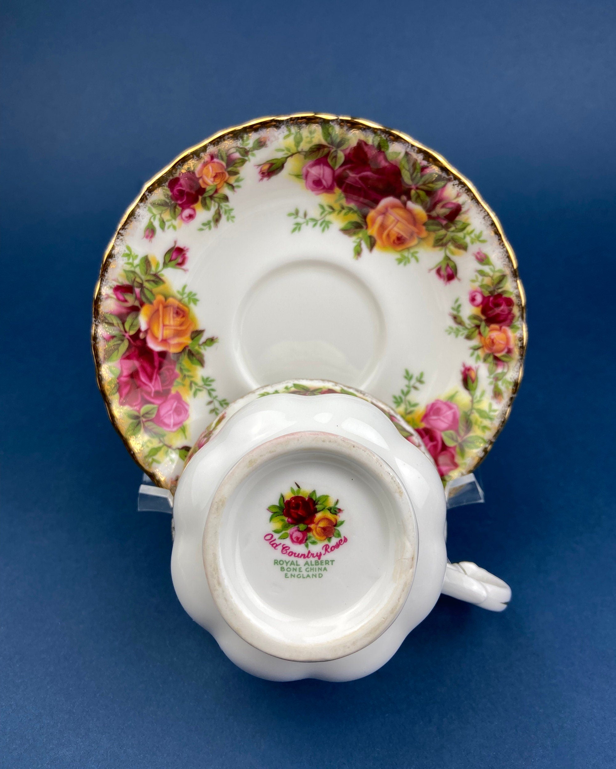 Royal Albert Old Country Roses Tea Cup & Saucer – Made in England