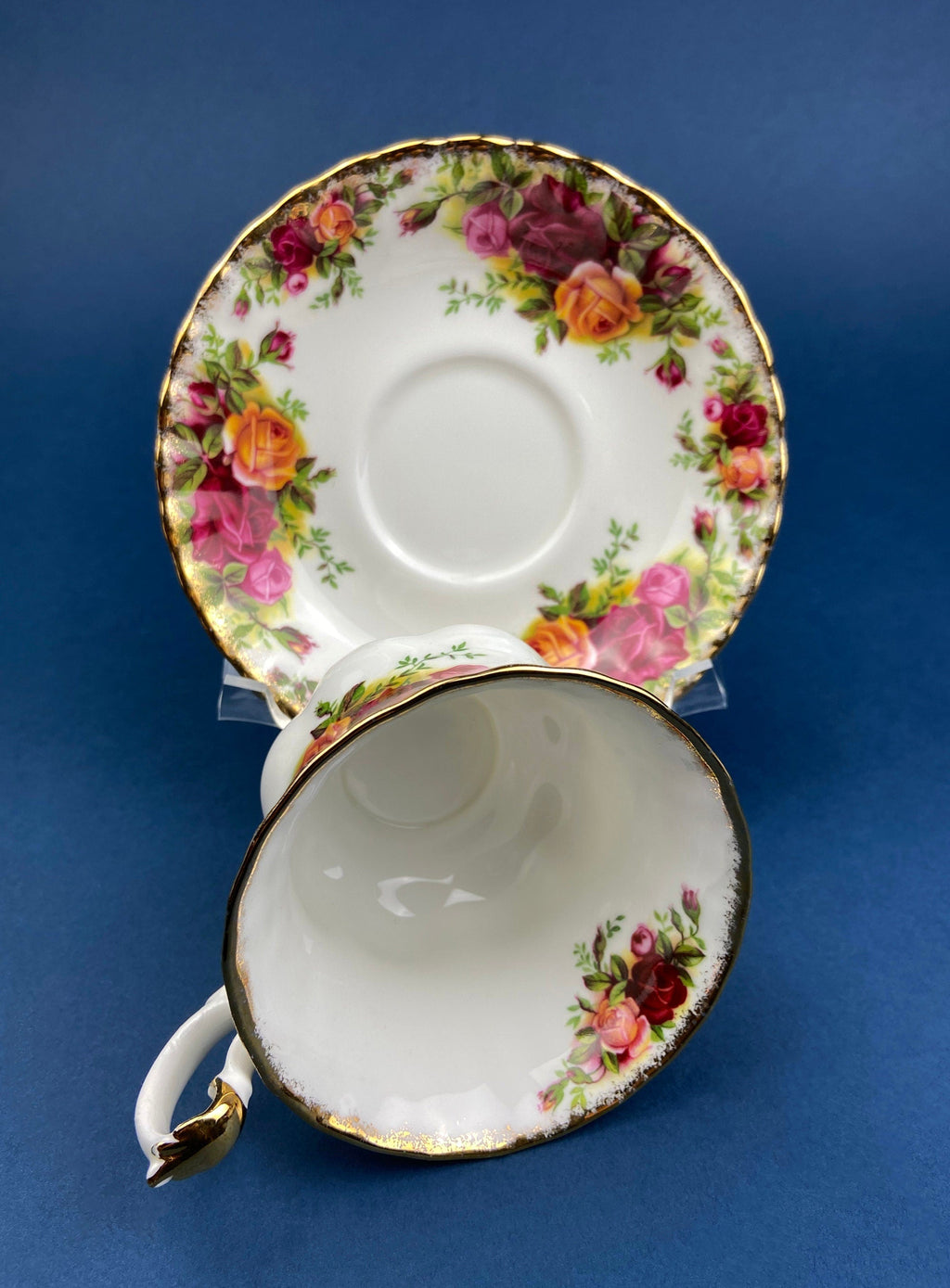 Royal Albert Old Country Roses Tea Cup & Saucer – Made in England