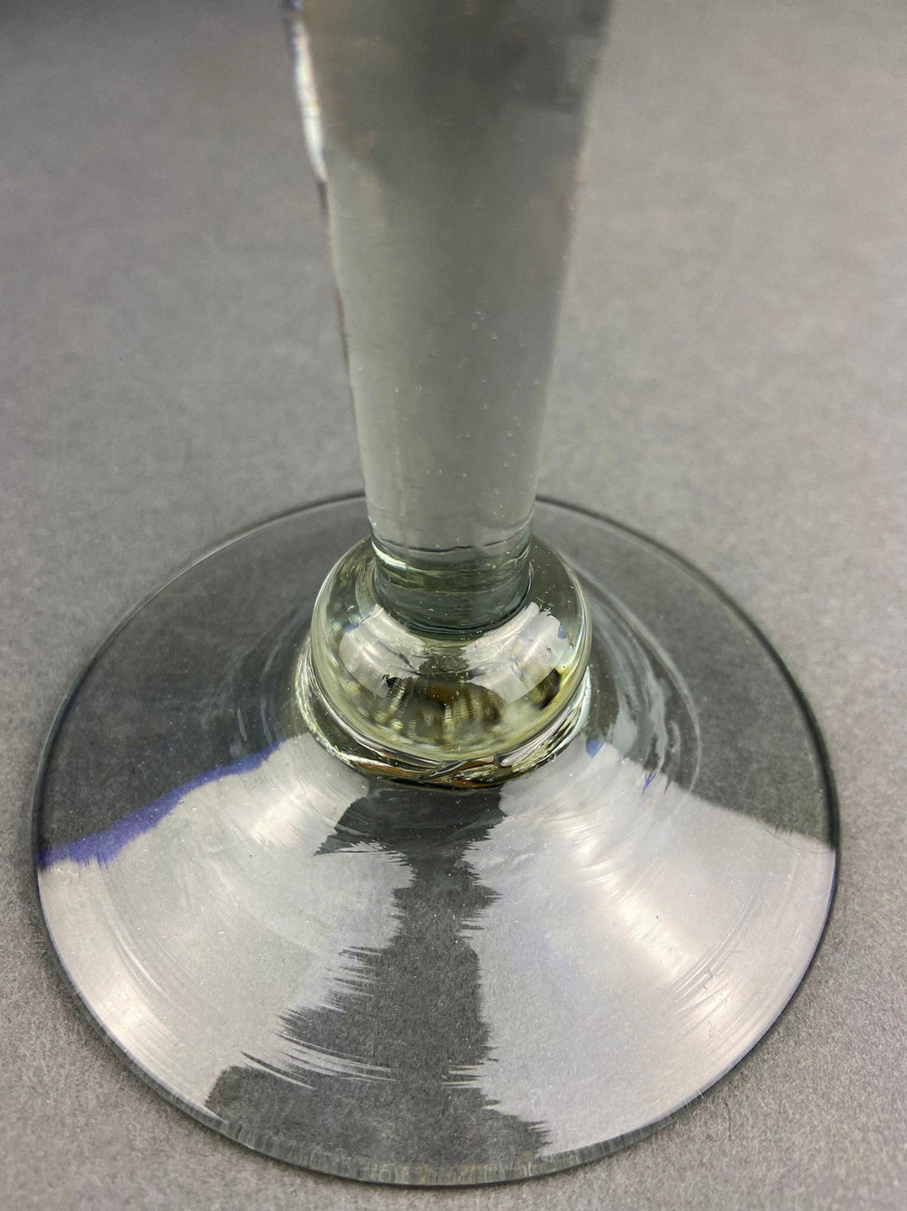 Cobalt Blue Hand-Blown Stemmed Glasses – Set of 6