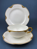 Antique Haviland Limoges Porcelain 4-Piece Place Setting