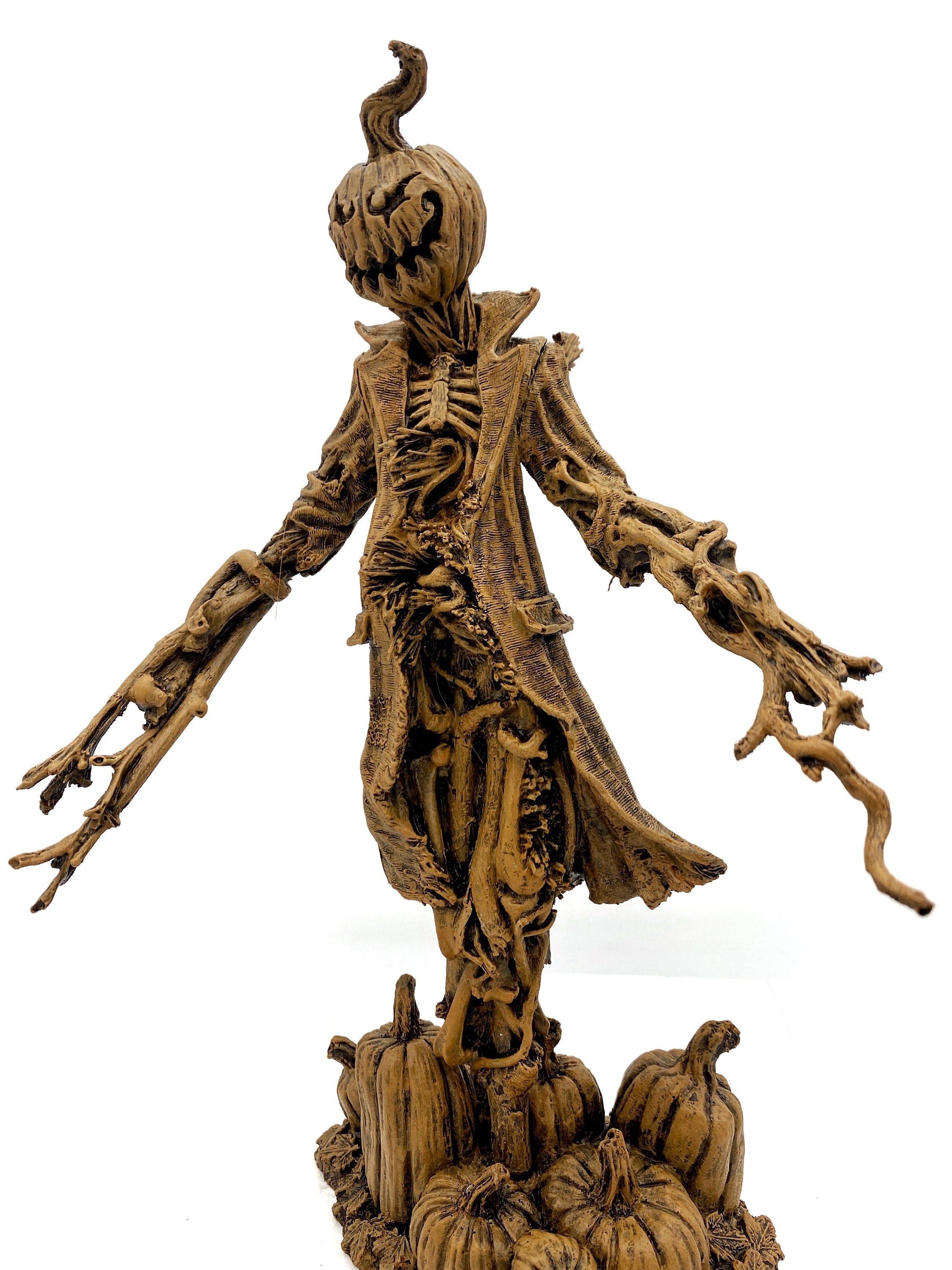 Scarecrow Hand-Painted Resin Figurine