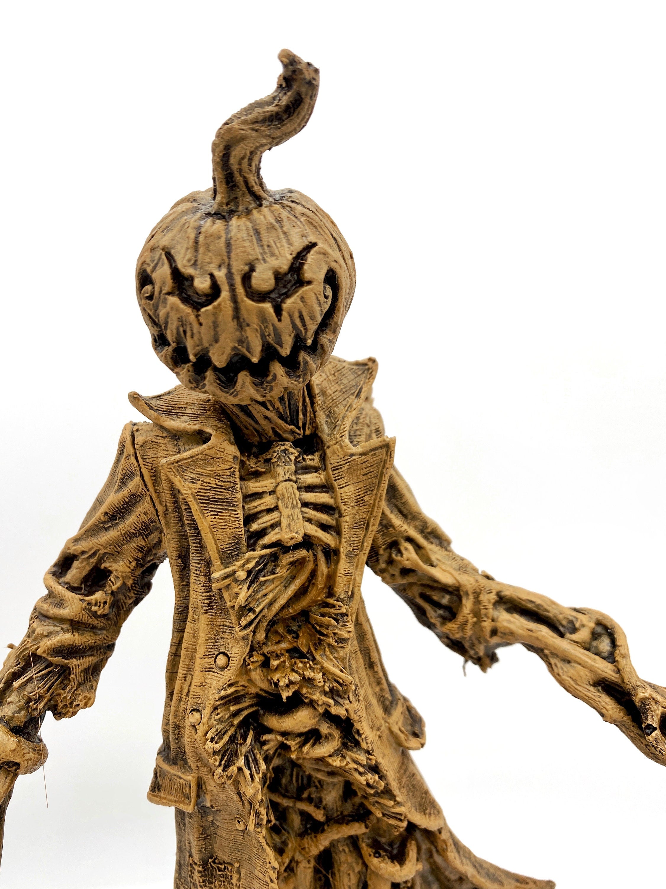 Scarecrow Hand-Painted Resin Figurine