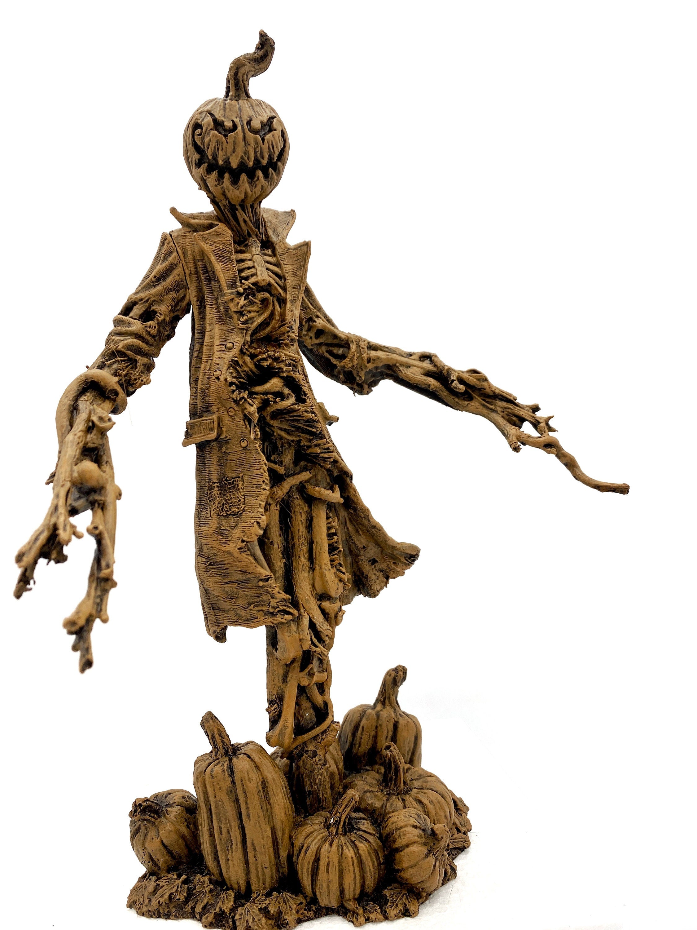Scarecrow Hand-Painted Resin Figurine