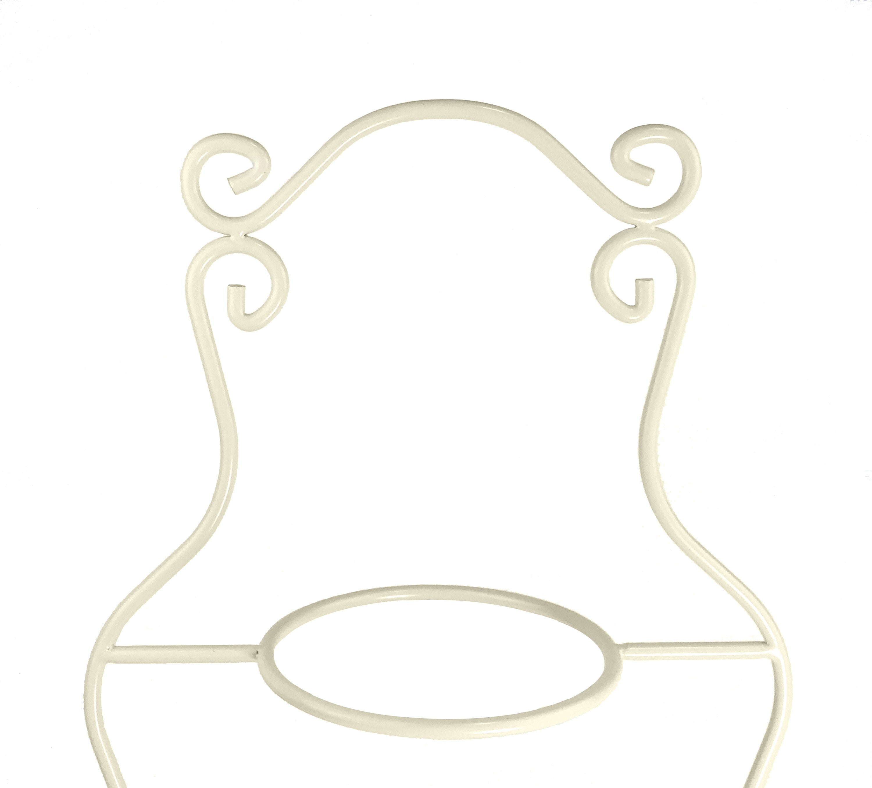 TeaCup Display Stand. Vintage Design 4 Tier Metal Display Rack. Store, Cafe or home decor. Tea party decoration.