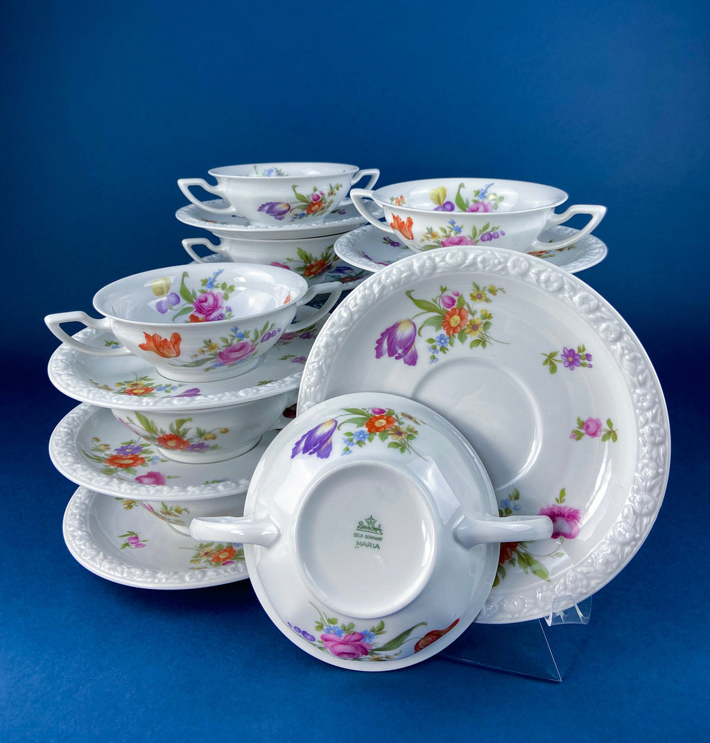 Antique Rosenthal Maria Porcelain Dinner Set – 38 Pieces