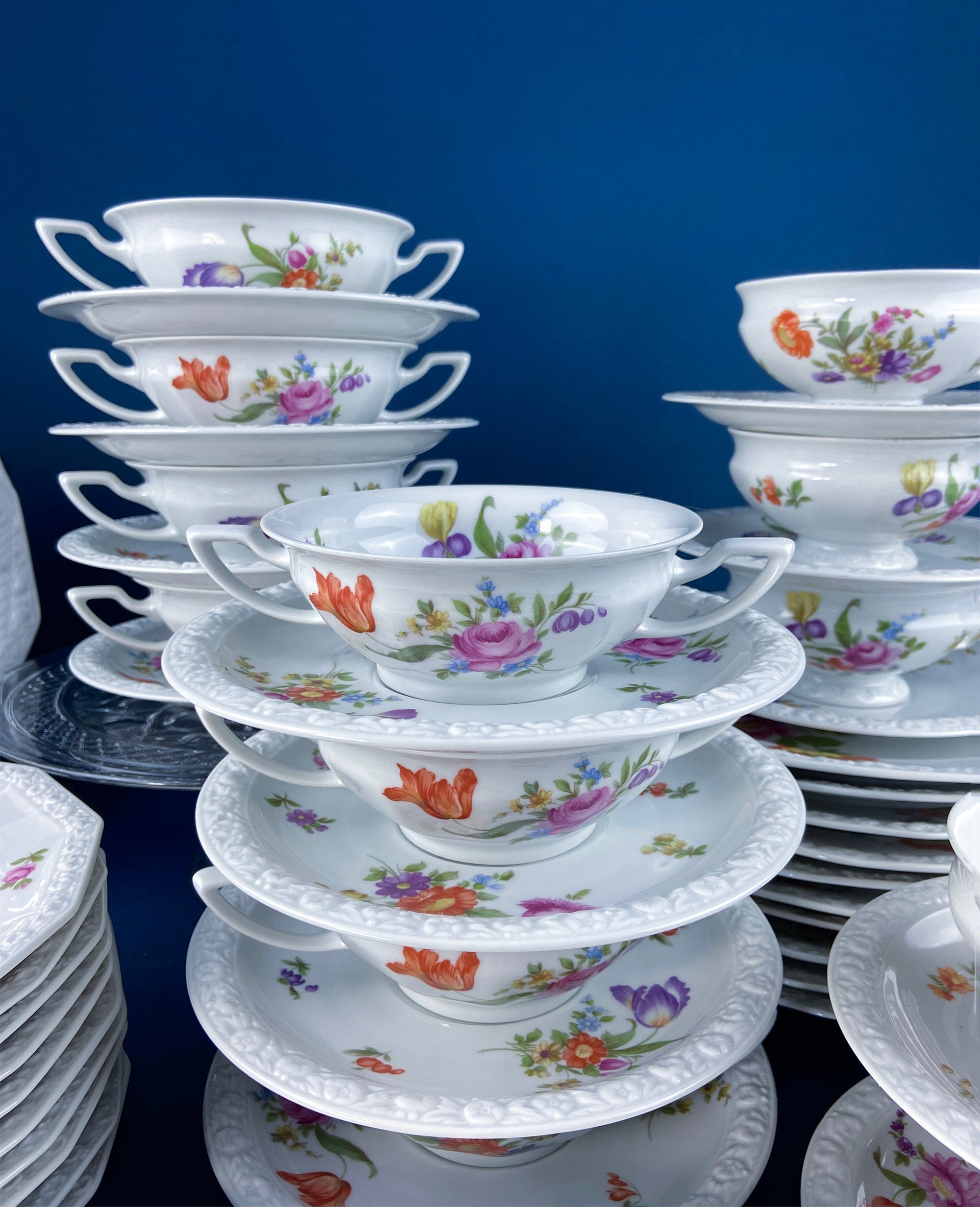 Antique Rosenthal Maria Porcelain Dinner Set – 38 Pieces