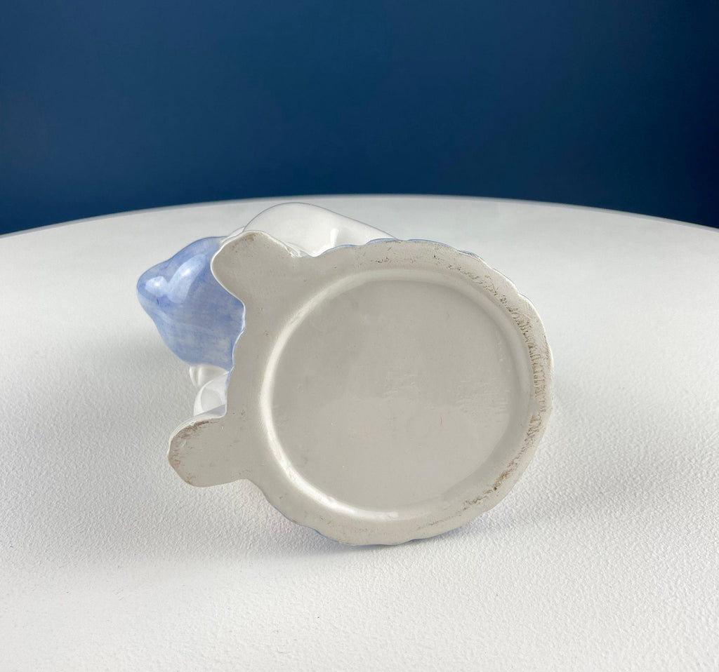 Cute Bunny Sitting in Armchair Creamer. Animal Creamer or Honey Dispenser. Funny Cream Serving Dish. Fun Breakfast Dish for Kids.