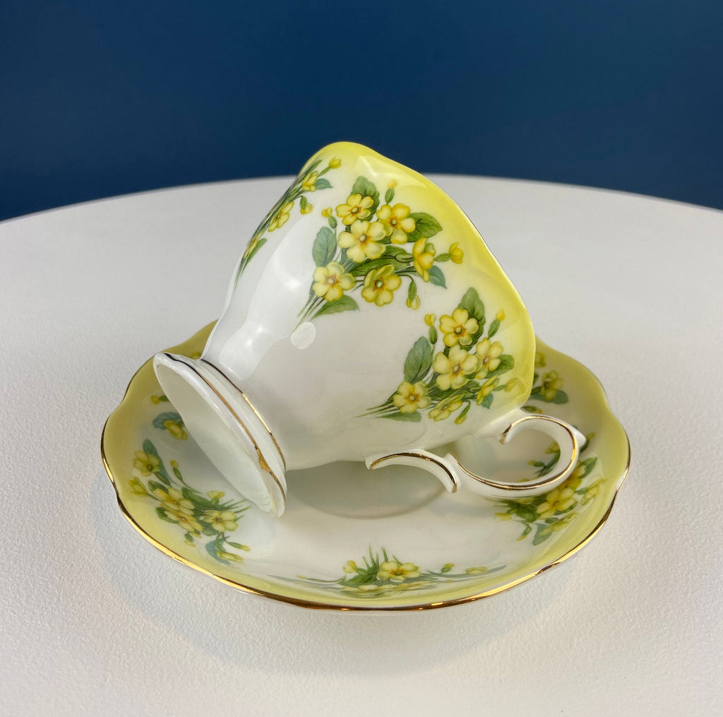 Royal Albert Dainty Dina Series Tea Cup & Saucer – Prudence
