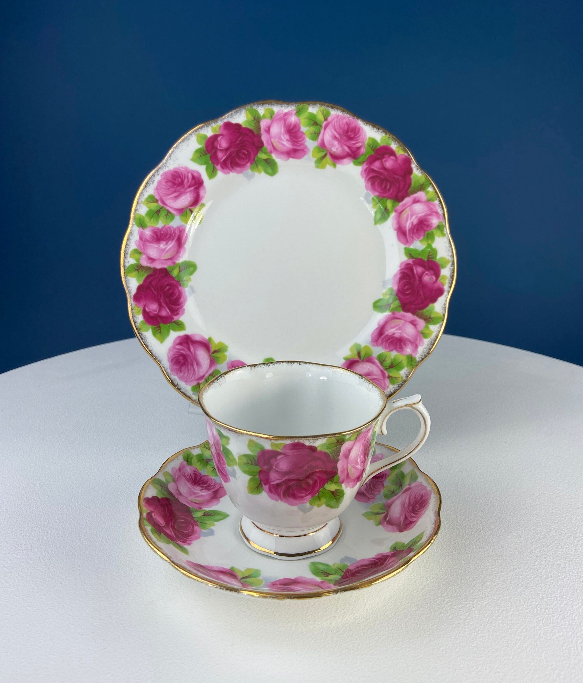 Royal Albert Old Country Roses Black Tea Cup & Saucer
