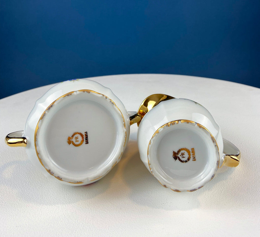 Prussian Gold Demitasse Tea & Coffee Set – Service for Two, 13 Pieces