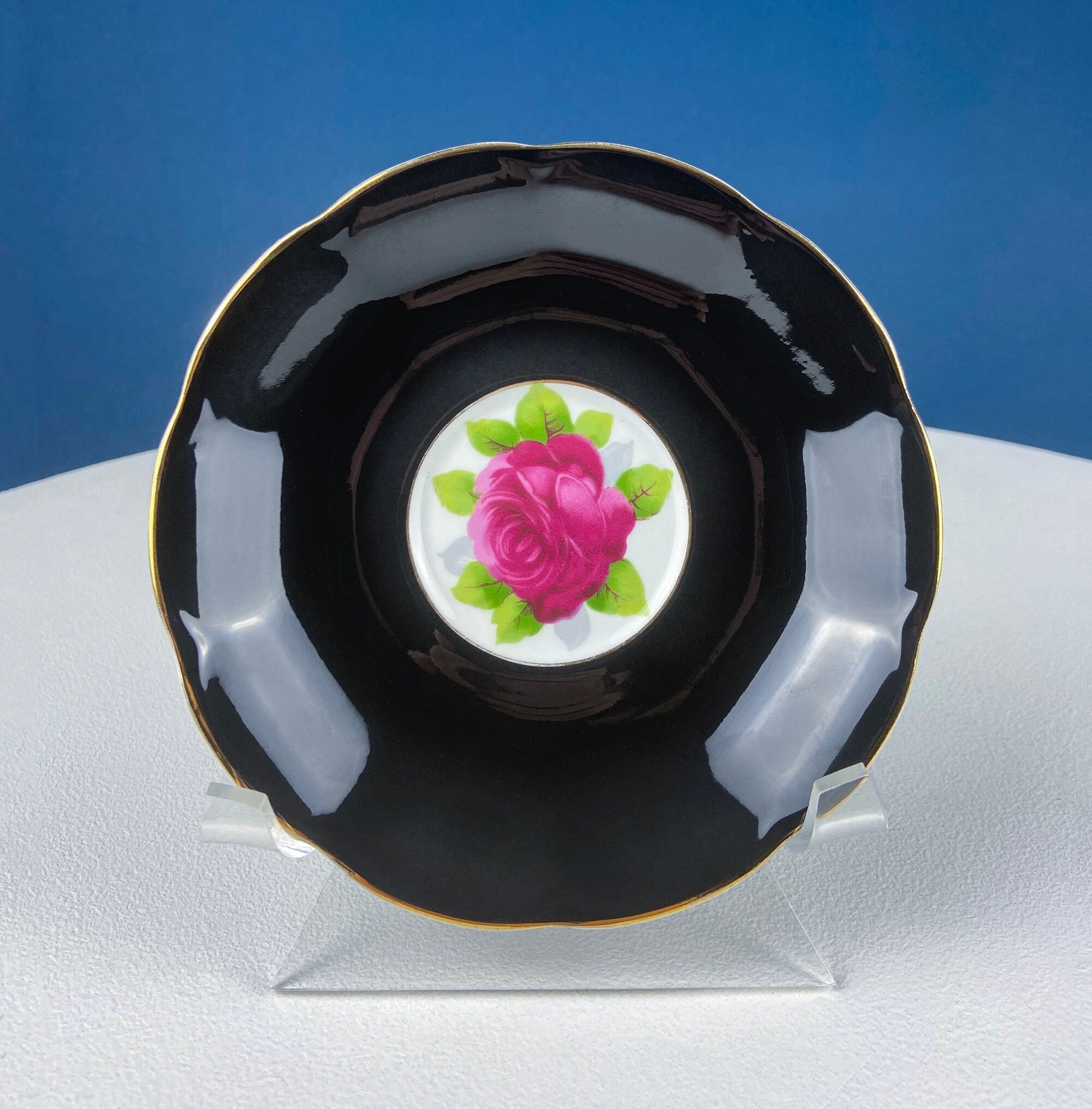 Royal Albert Old Country Roses Black Tea Cup & Saucer