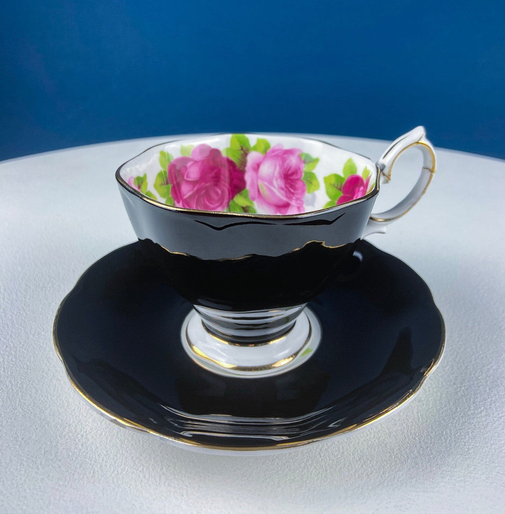 Royal Albert Old Country Roses Black Tea Cup & Saucer