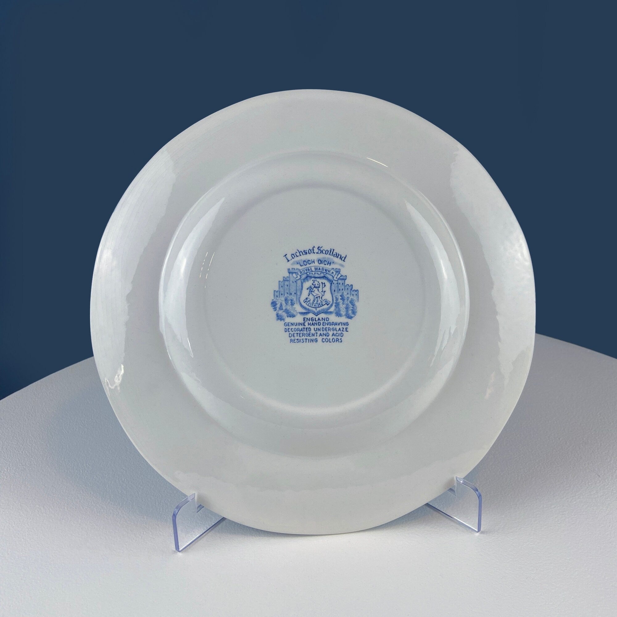 Collection of Fine English Blue & White Tableware – 5 Pieces