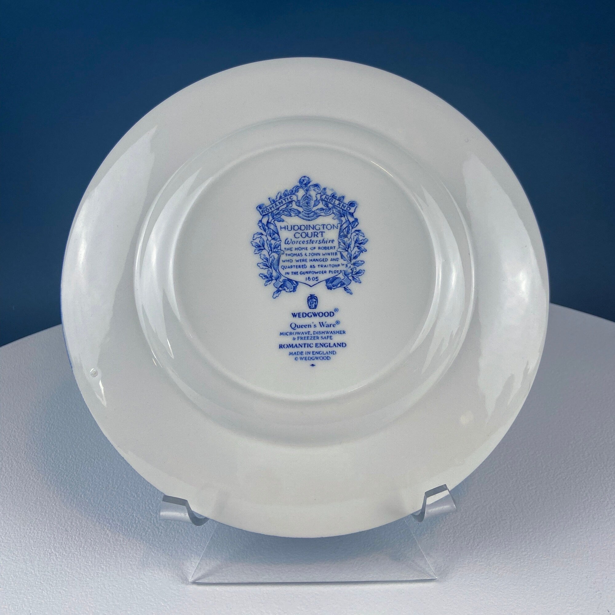 Collection of Fine English Blue & White Tableware – 5 Pieces