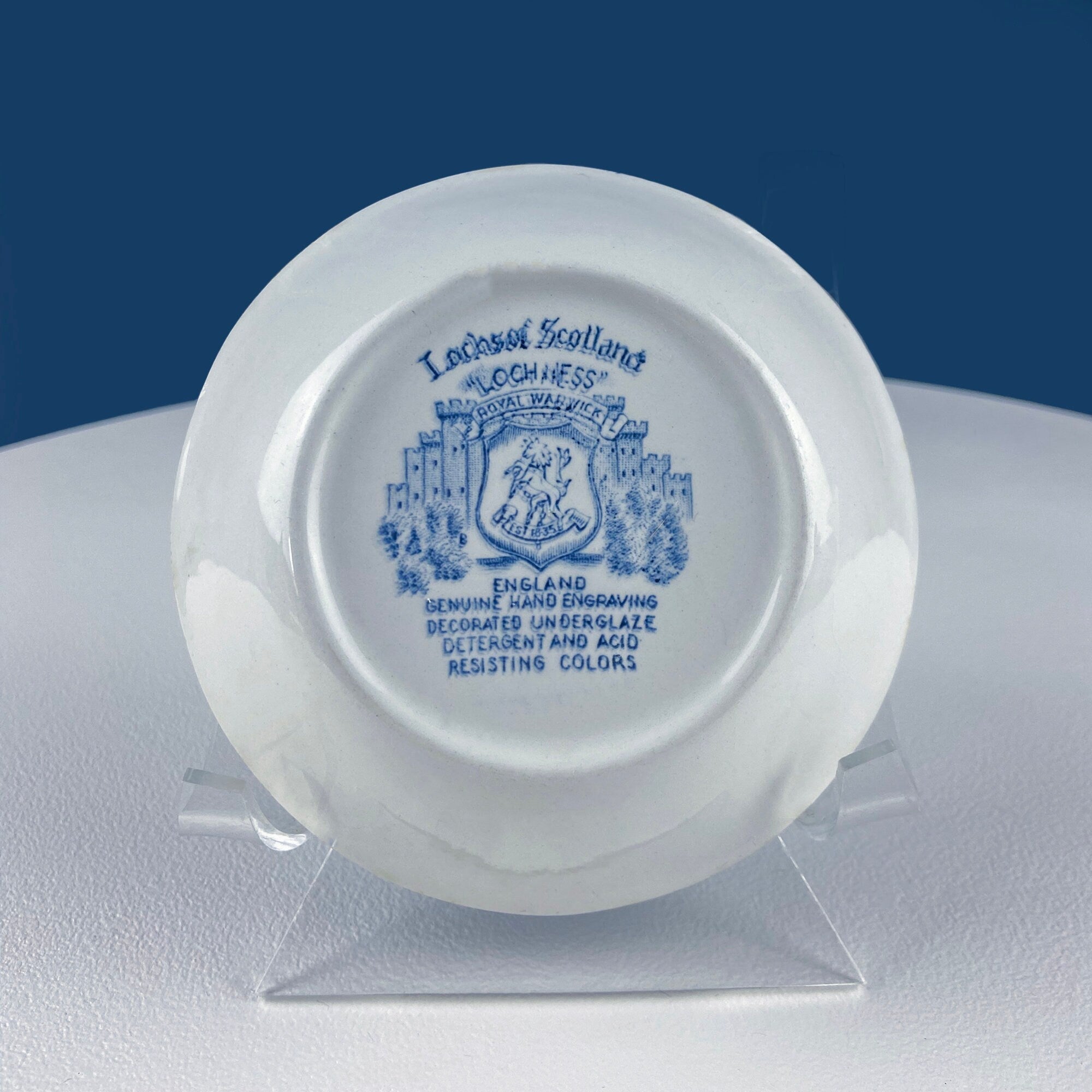 Collection of Fine English Blue & White Tableware – 5 Pieces