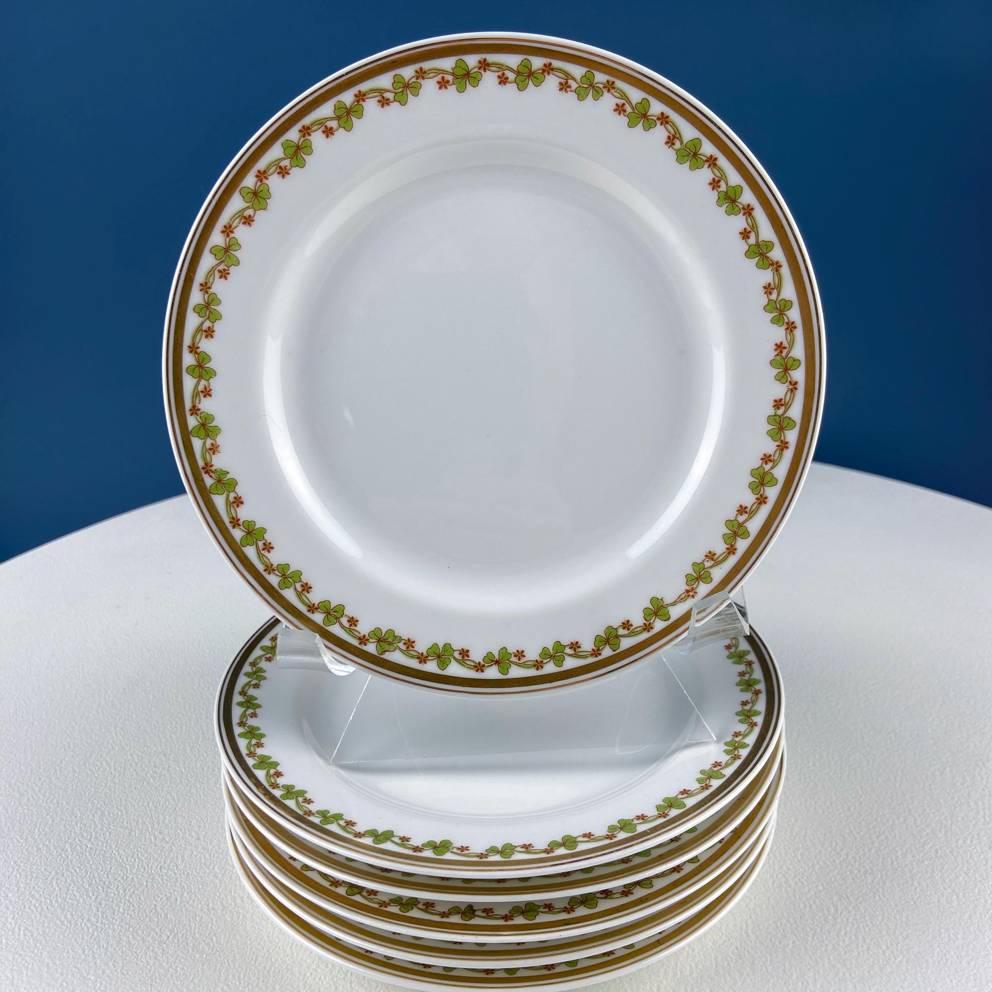 Antique Haviland Limoges Clover Tea Set – 12 Pieces