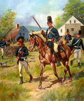 16th (Queen's) Light Dragoons, 1777-1778 - Artist Proof